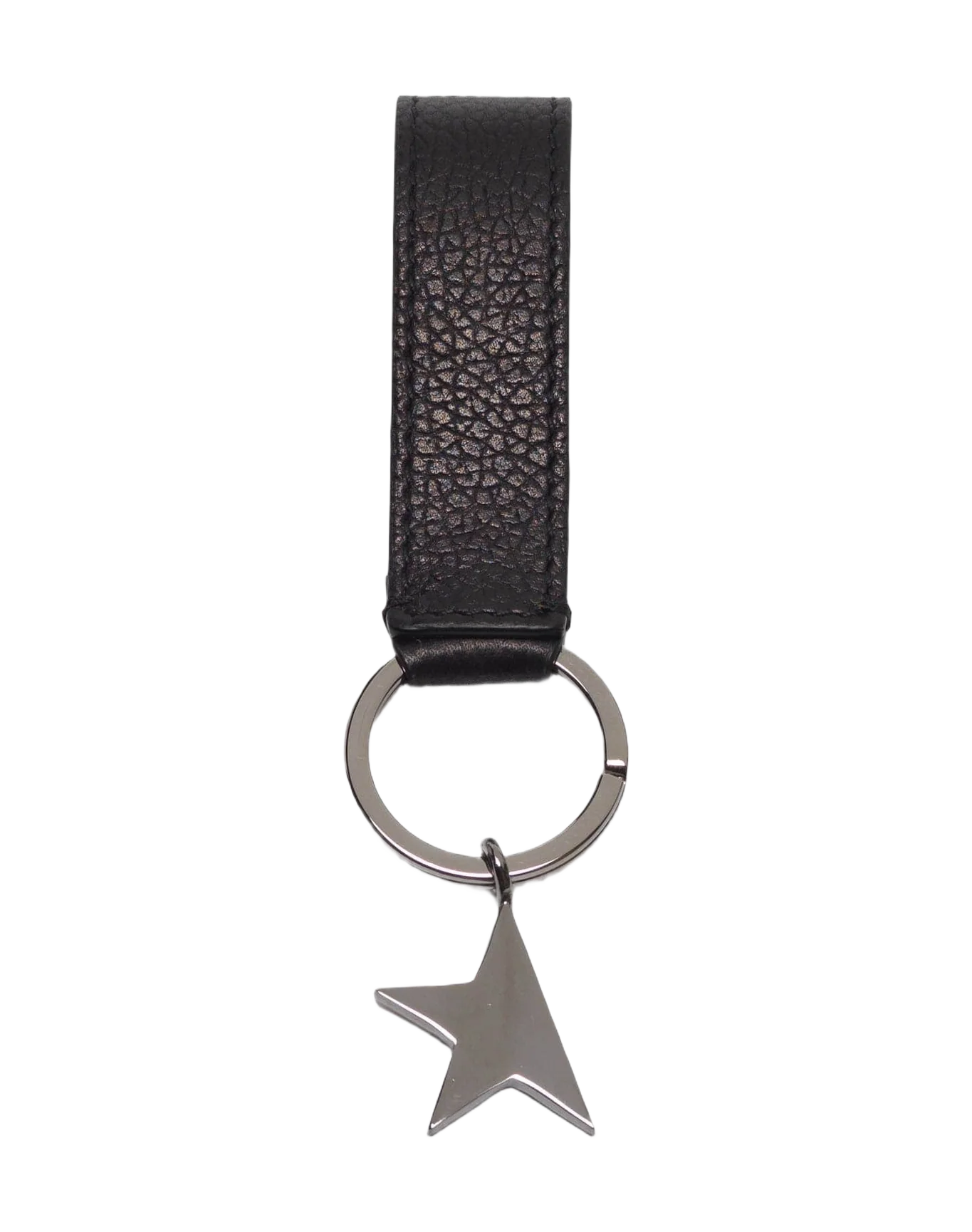 Women | Black Star Keyring with Silver Pendant - Image 6