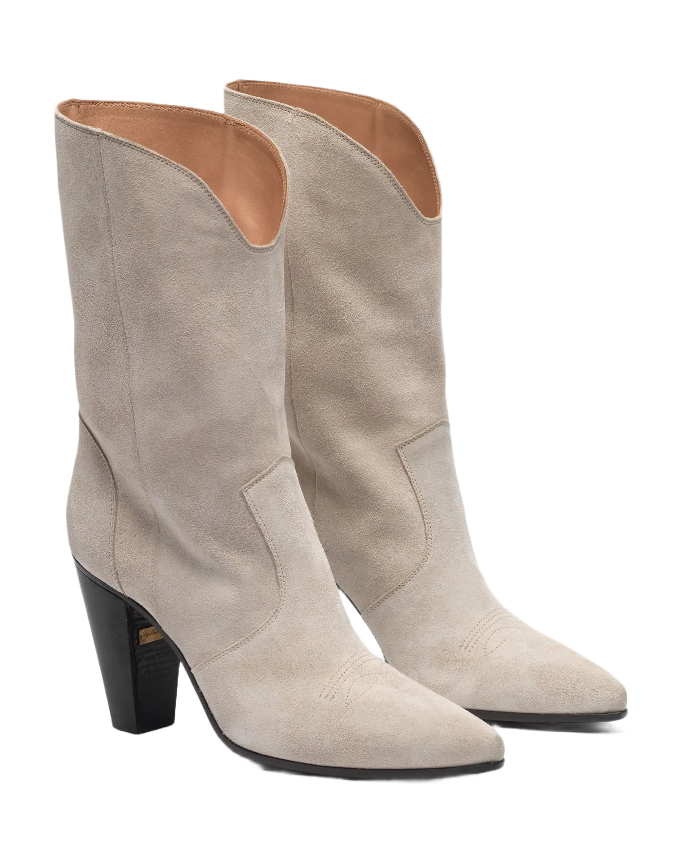 Women | Boots Beige Suede - Image 8