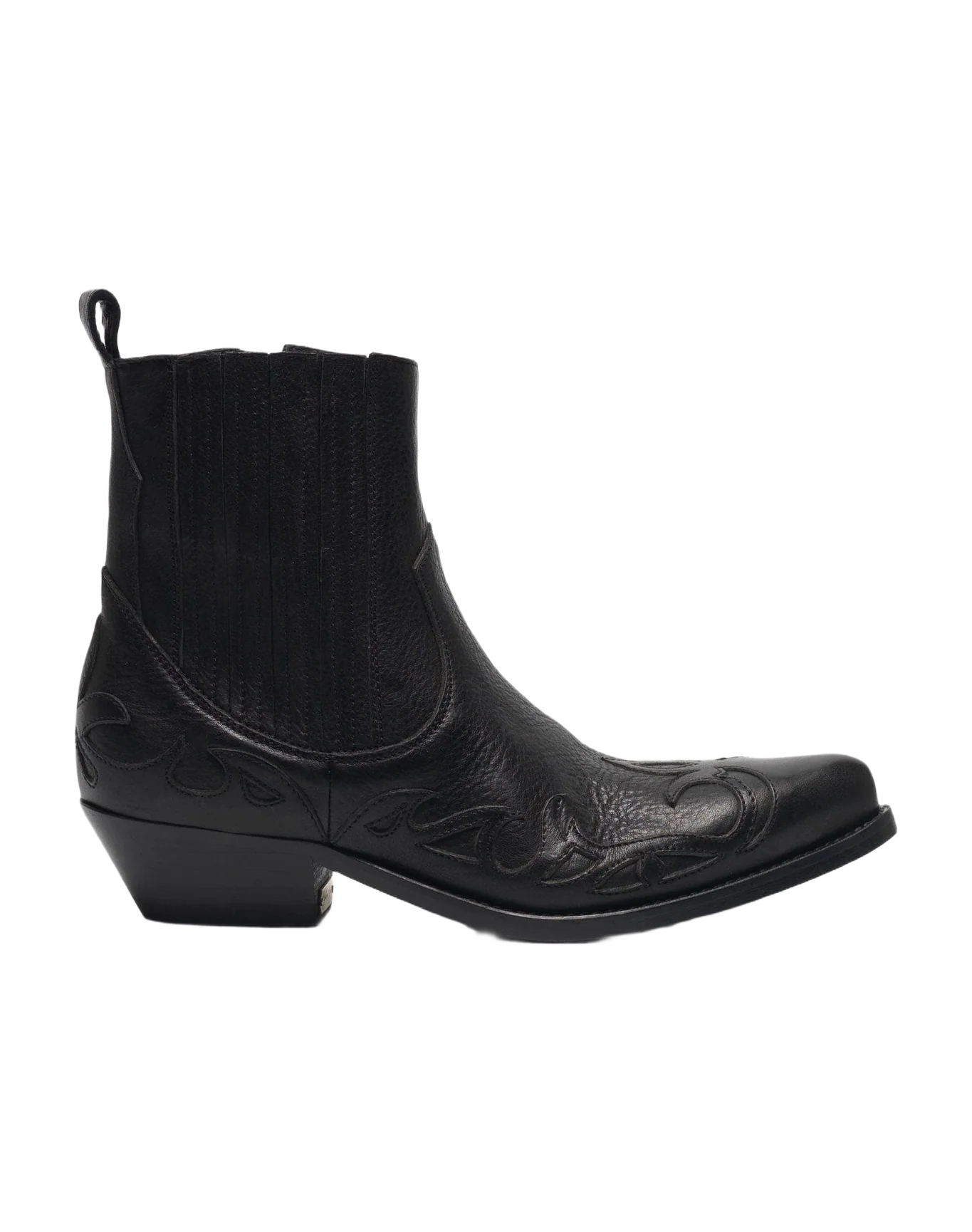 Women | Boots Santiago Black Leather - Image 6