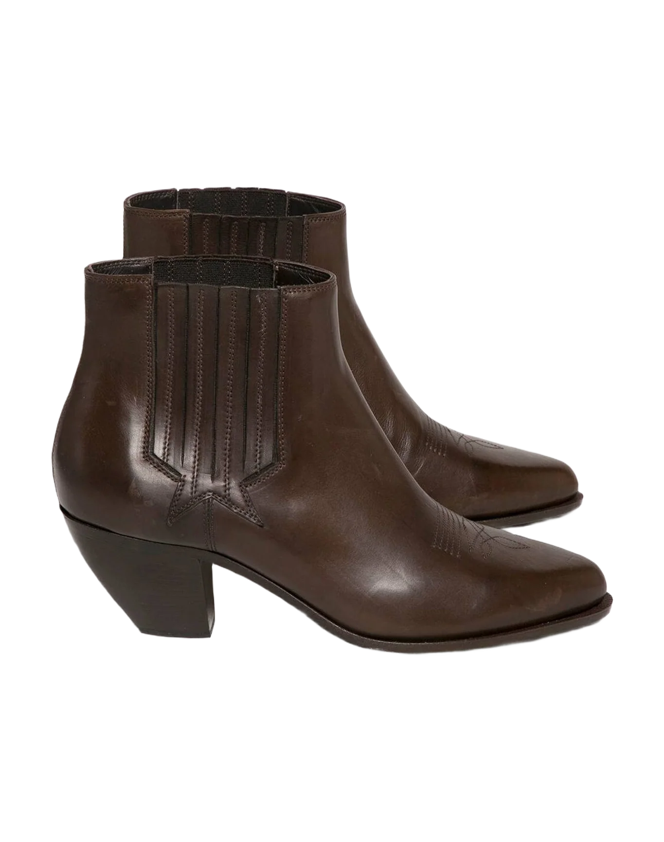 Women | Boots Sunset Brown Leather