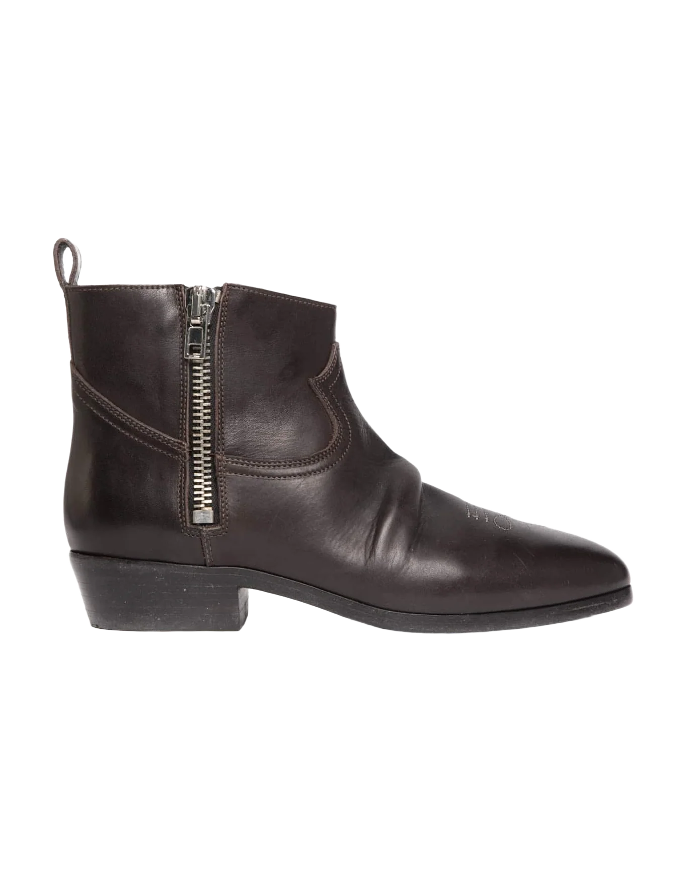 Women | Boots Viand Dark Brown Leather - Image 2
