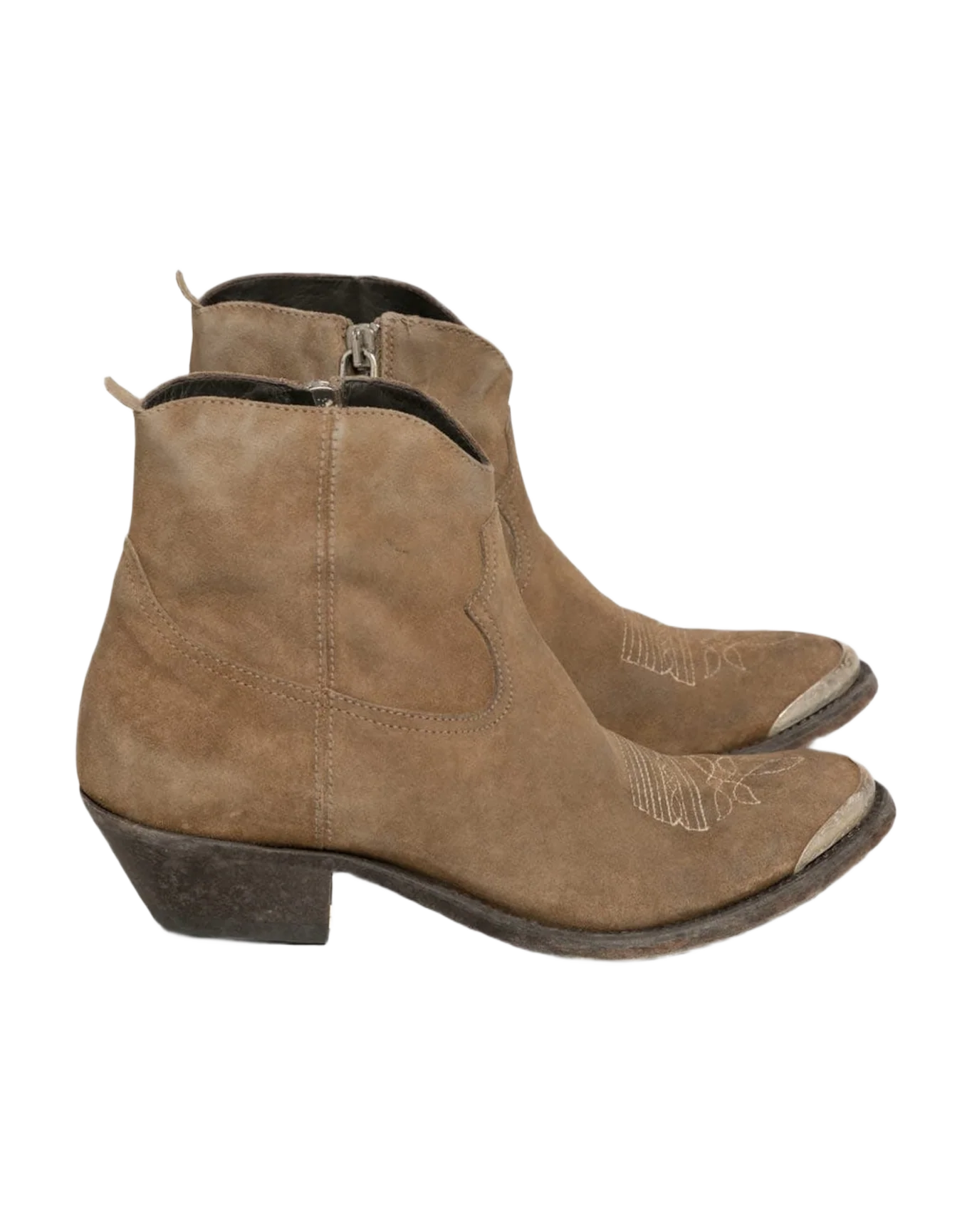 Women | Boots Young Beige Suede