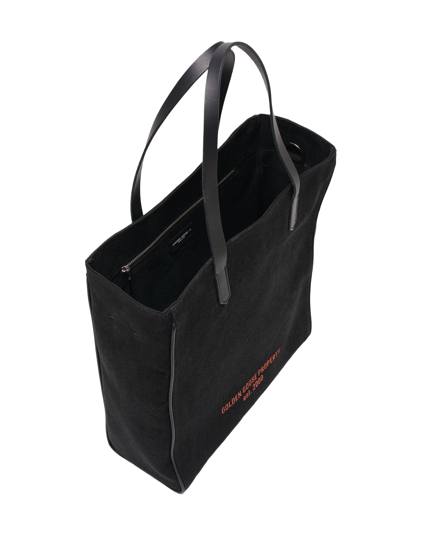 Women | California Bag Black Canvas-Logo - Image 3