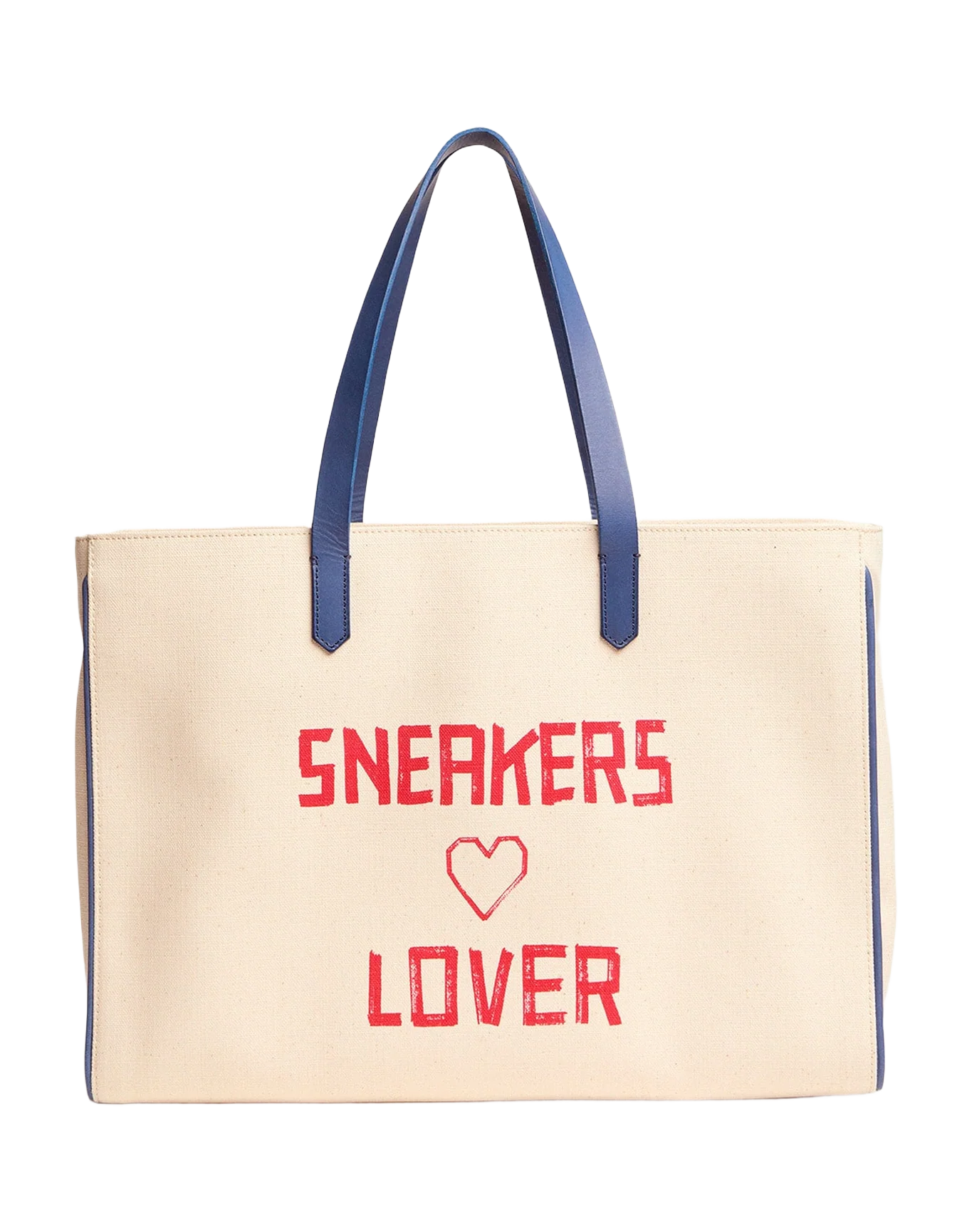 Women | California East-West Bag with Red Sneakers Lover Print - Image 5