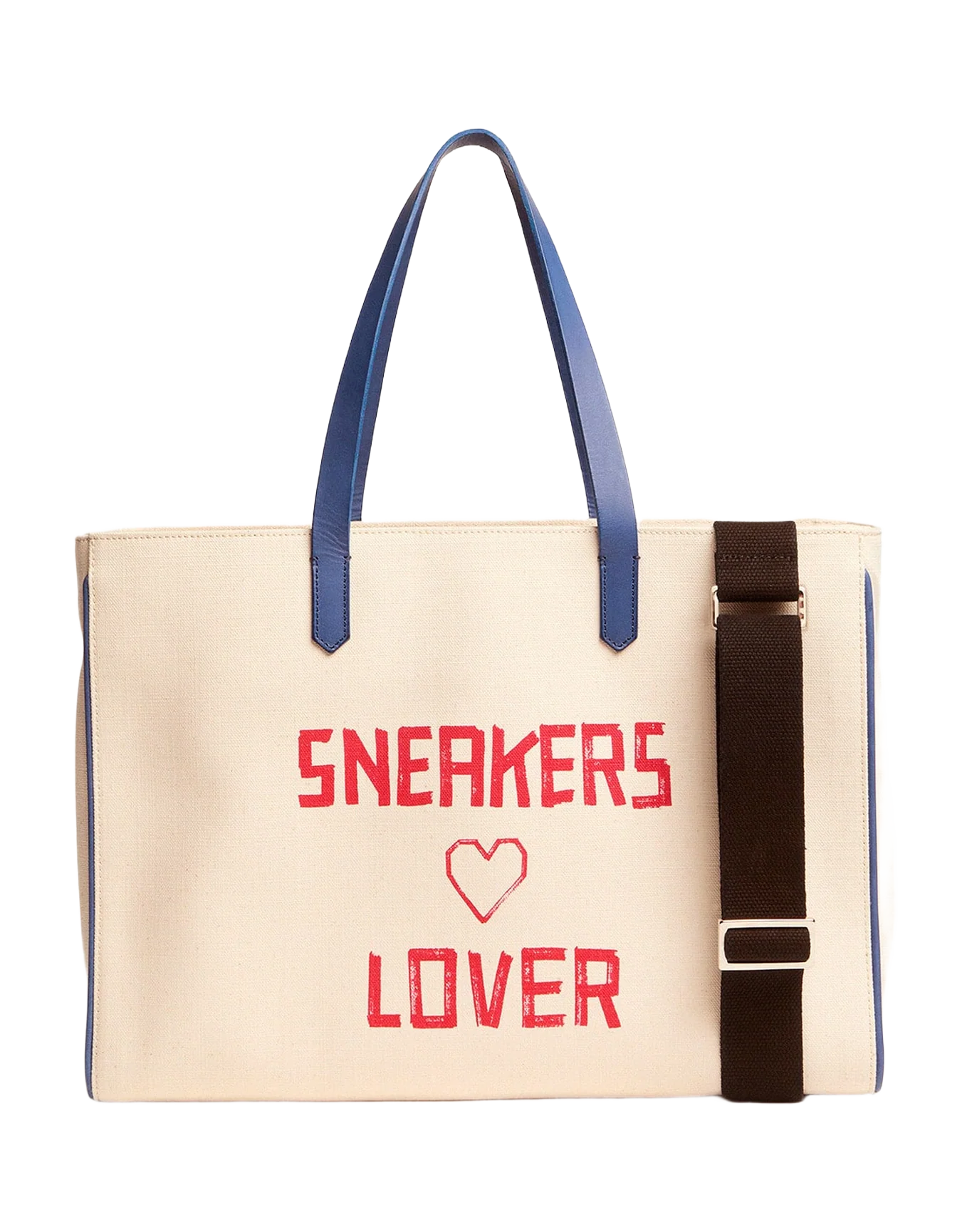 Women | California East-West Bag with Red Sneakers Lover Print - Image 7