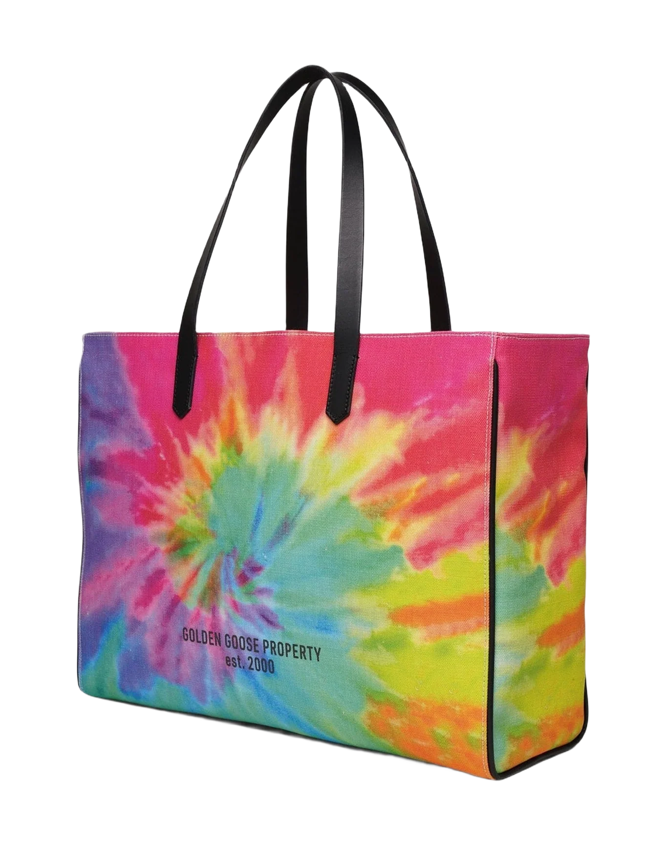 Women | California East-West Tie-Dye Bag with Sneakers Lover Print