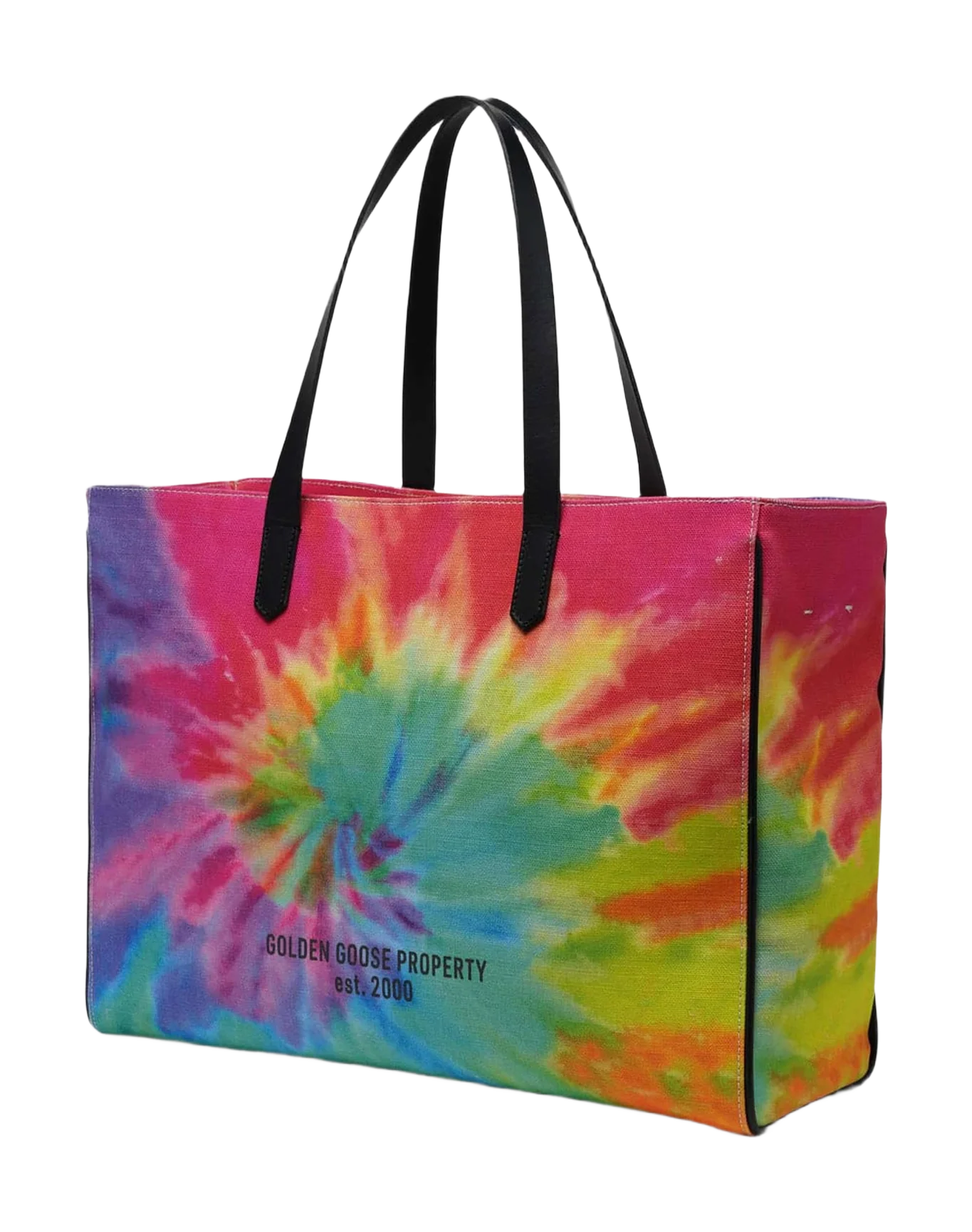 Women | California East-West Tie-Dye Bag with Sneakers Lover Print - Image 8