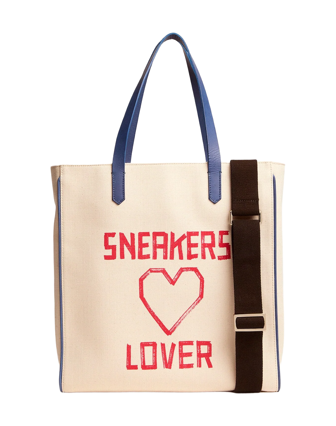 Women | California North-South Bag with Red Sneakers Lover Print - Image 4