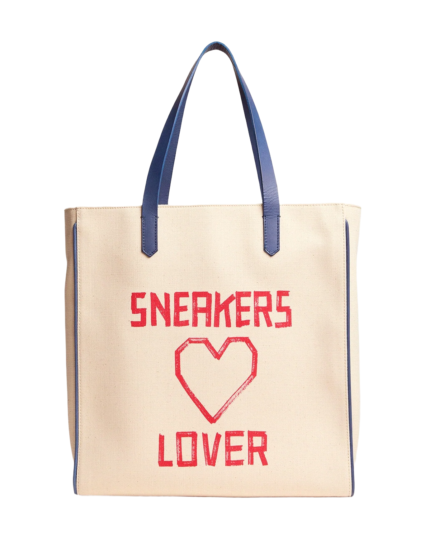 Women | California North-South Bag with Red Sneakers Lover Print - Image 7