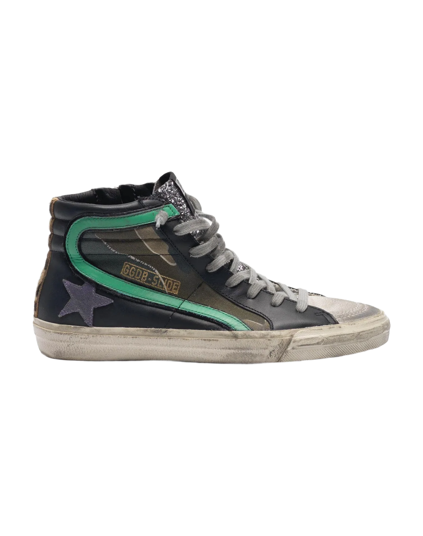 Women | Camouflage Slide Sneakers with Glittery Insert - Image 5