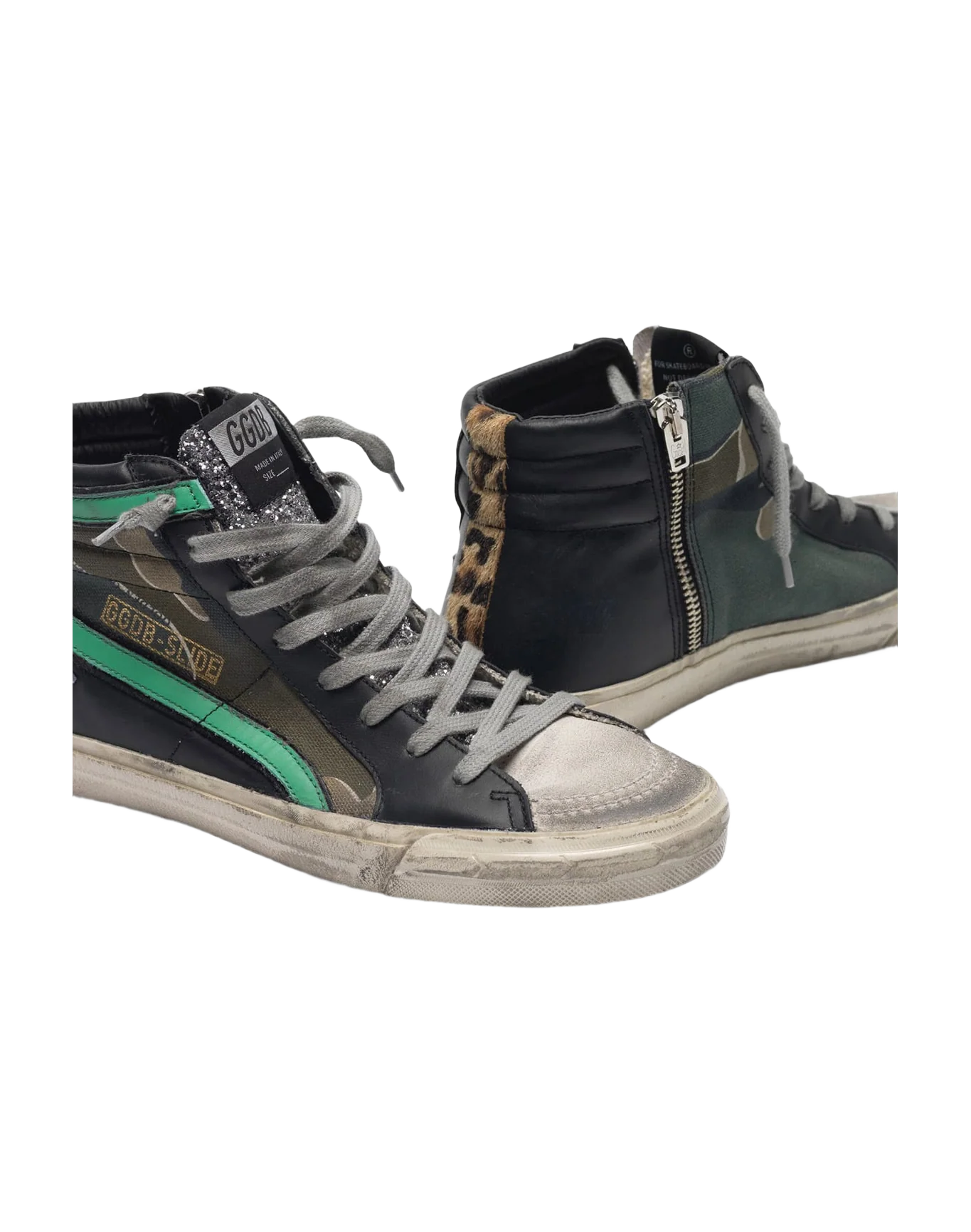 Women | Camouflage Slide Sneakers with Glittery Insert - Image 8