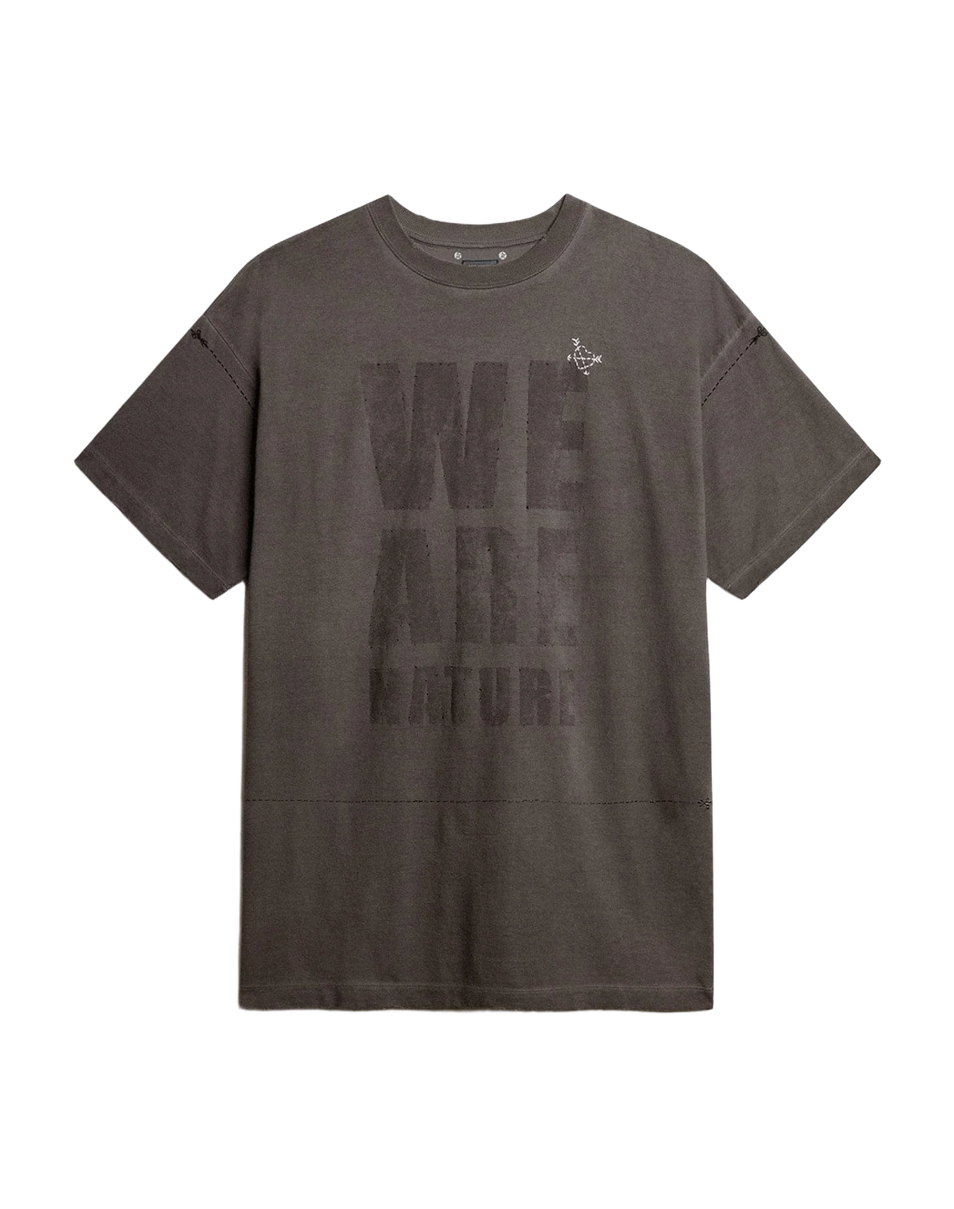 Women | Exclusive Haus Of Dreamers T-Shirt Dress Anthracite | Anthracite x Black