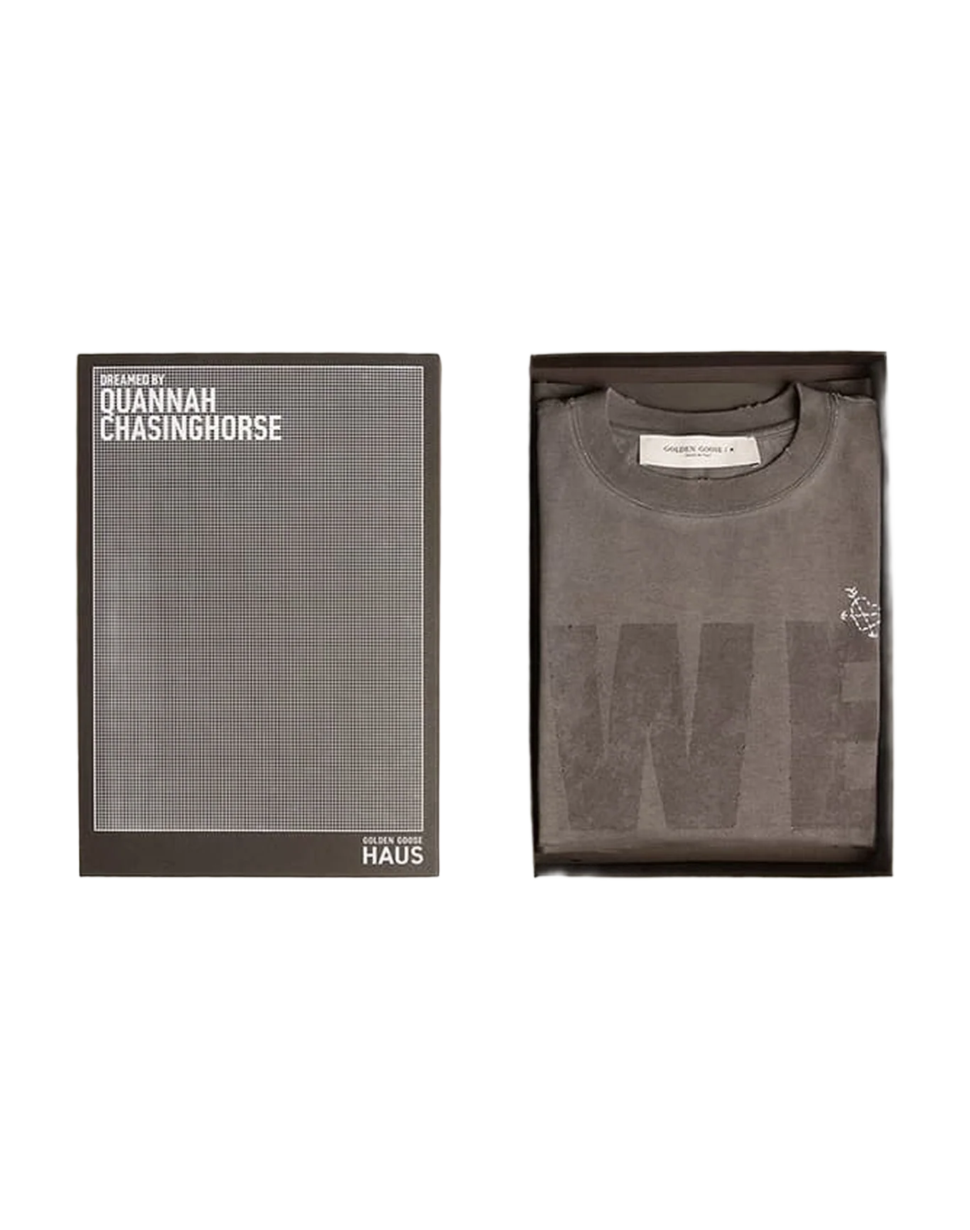 Women | Exclusive Haus Of Dreamers T-Shirt Dress Anthracite | Anthracite x Black - Image 3