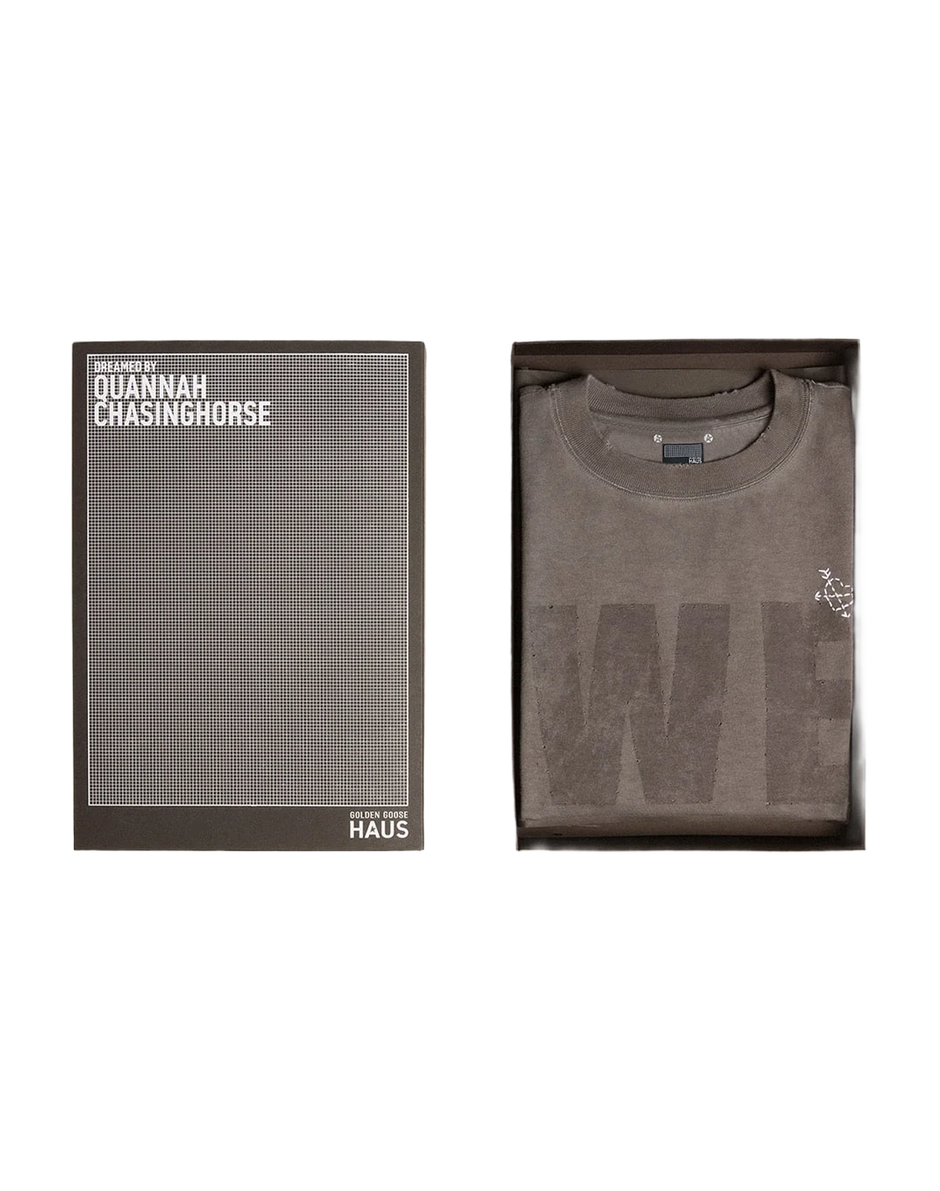 Women | Exclusive Haus Of Dreamers T-Shirt Dress Anthracite | Anthracite x Black - Image 6