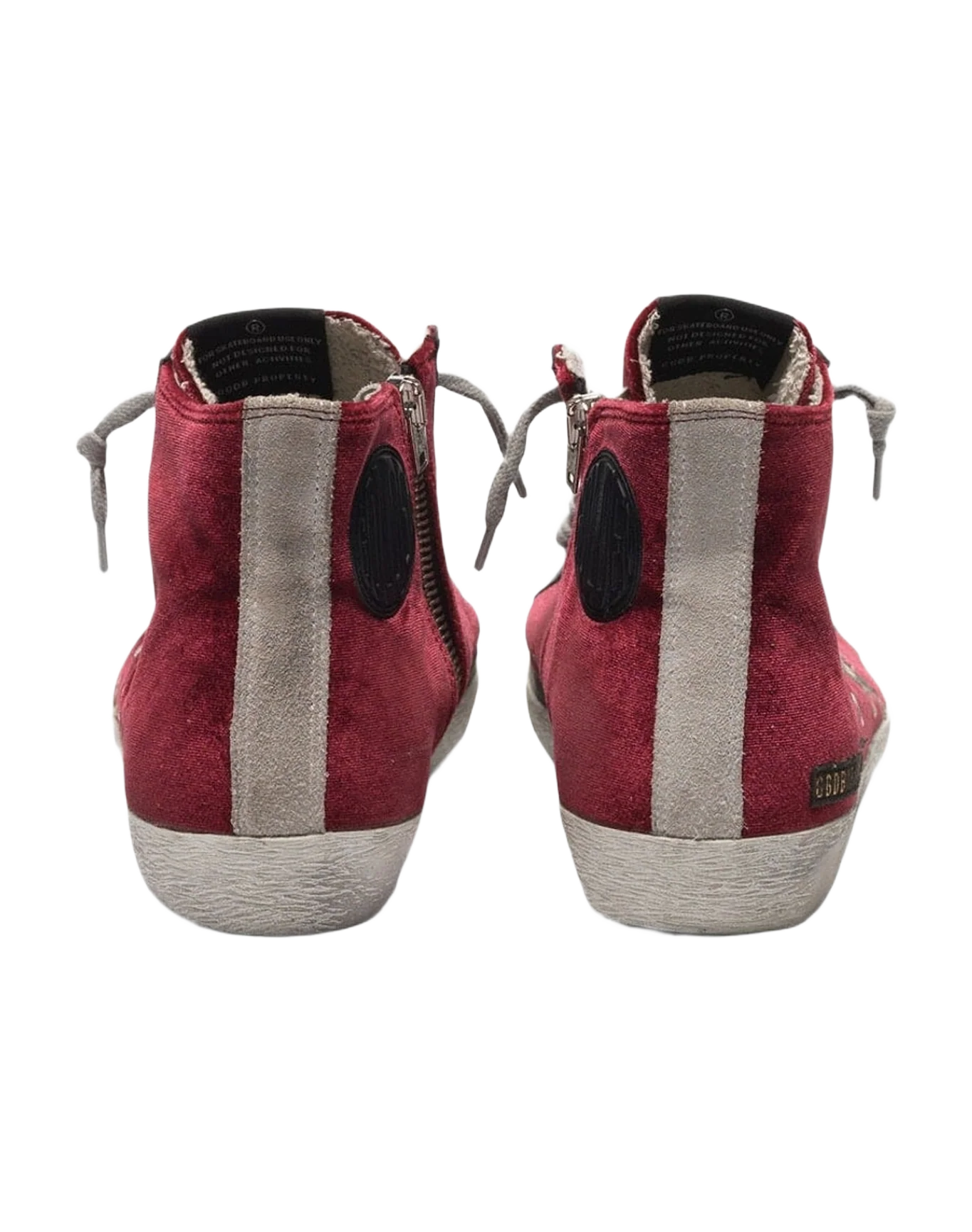 Women | Francy Sneakers Velvet with Snake-Print Star