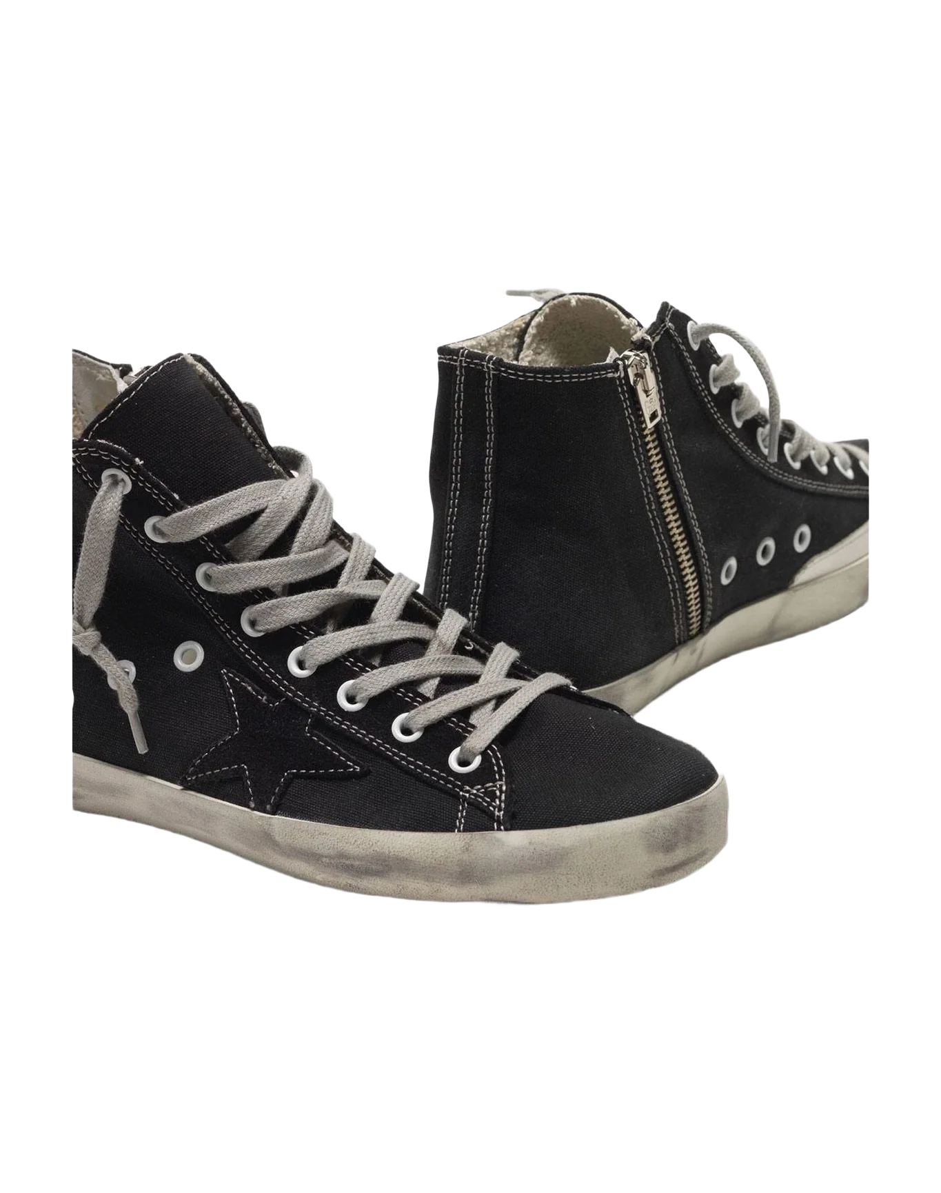 Women | Francy Sneakers with GGDB Star with Contrast Top-Stitching