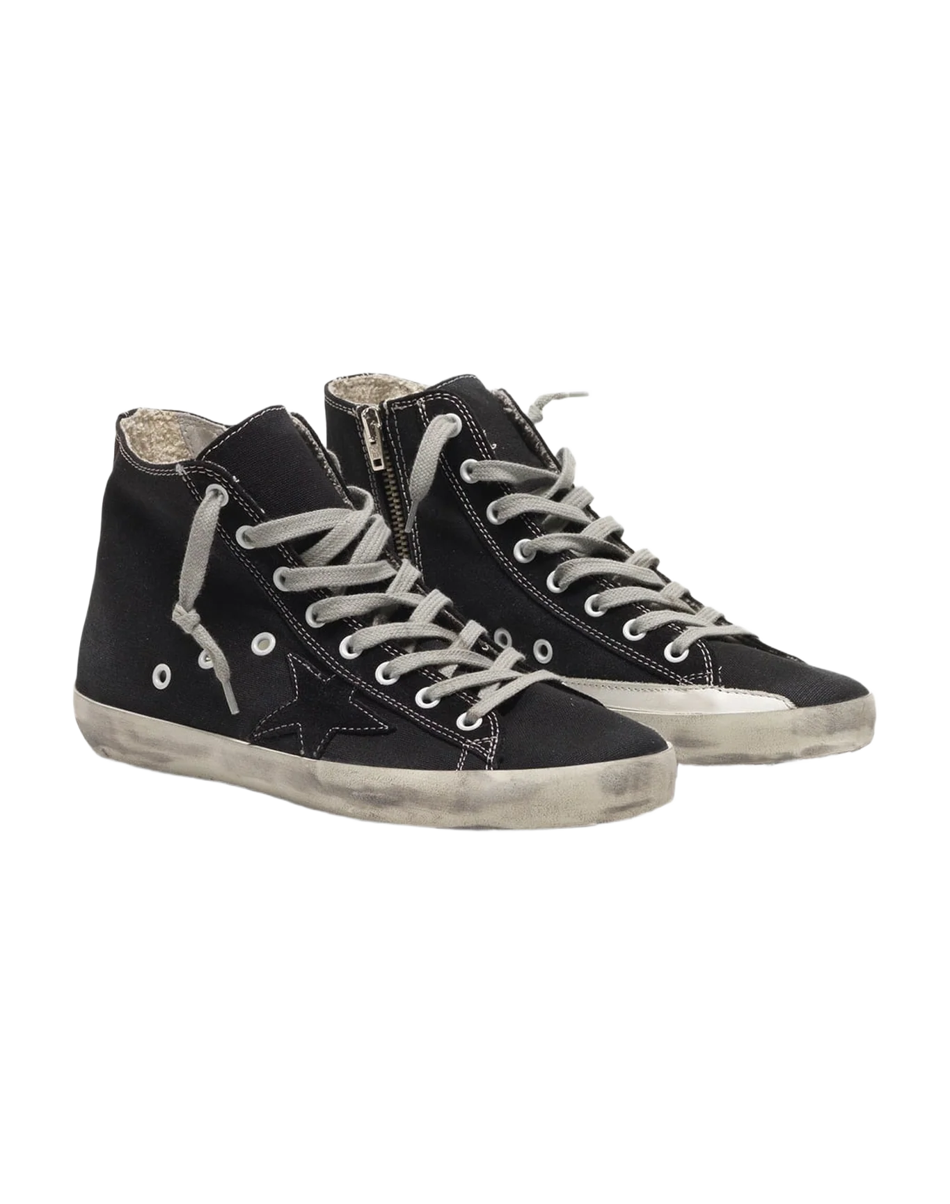 Women | Francy Sneakers with GGDB Star with Contrast Top-Stitching - Image 2