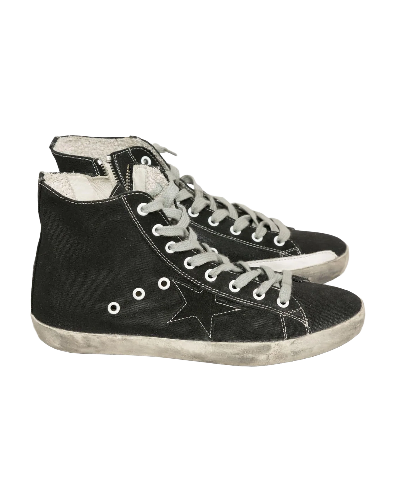 Women | Francy Sneakers with GGDB Star with Contrast Top-Stitching - Image 4