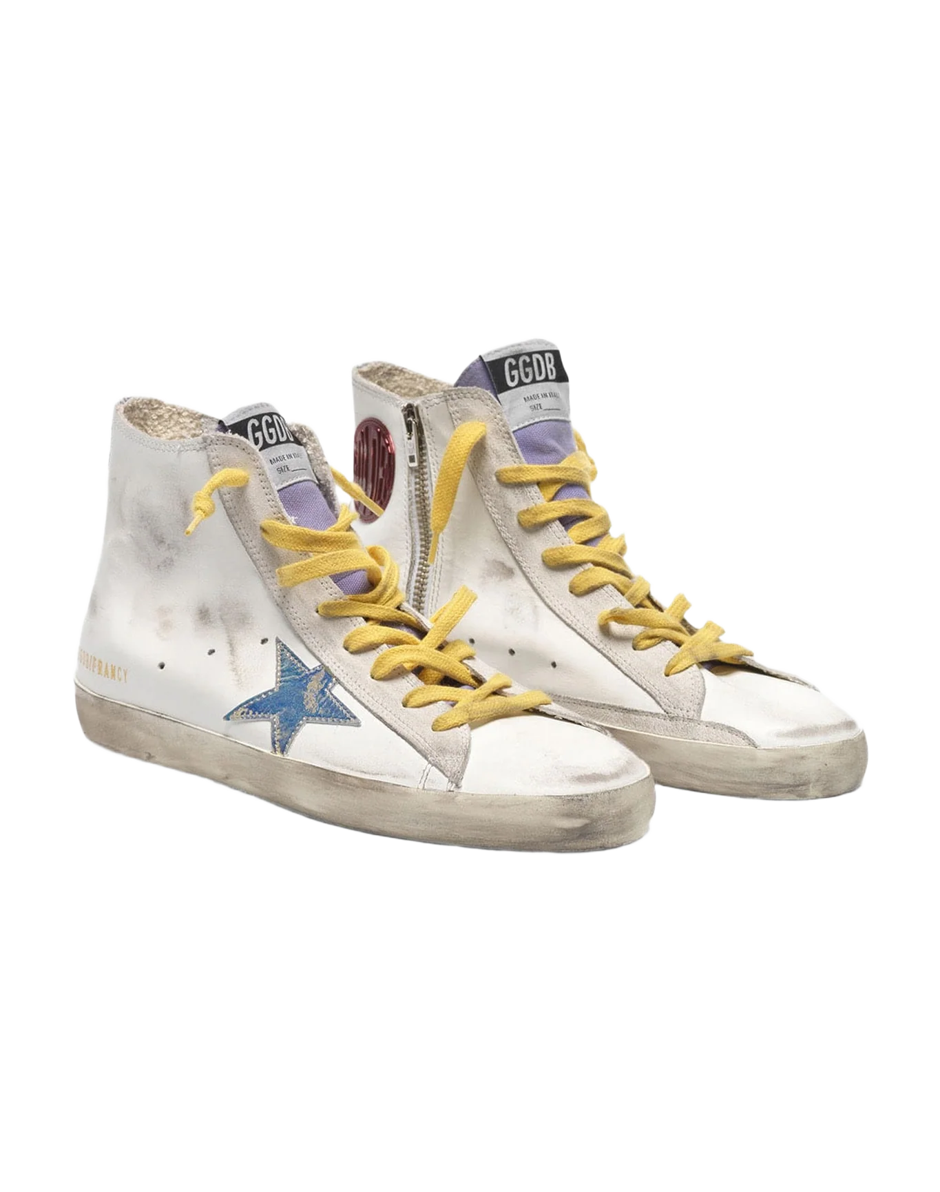 Women | Francy Sneakers with Iridescent Star & Glittery Bands - Image 4