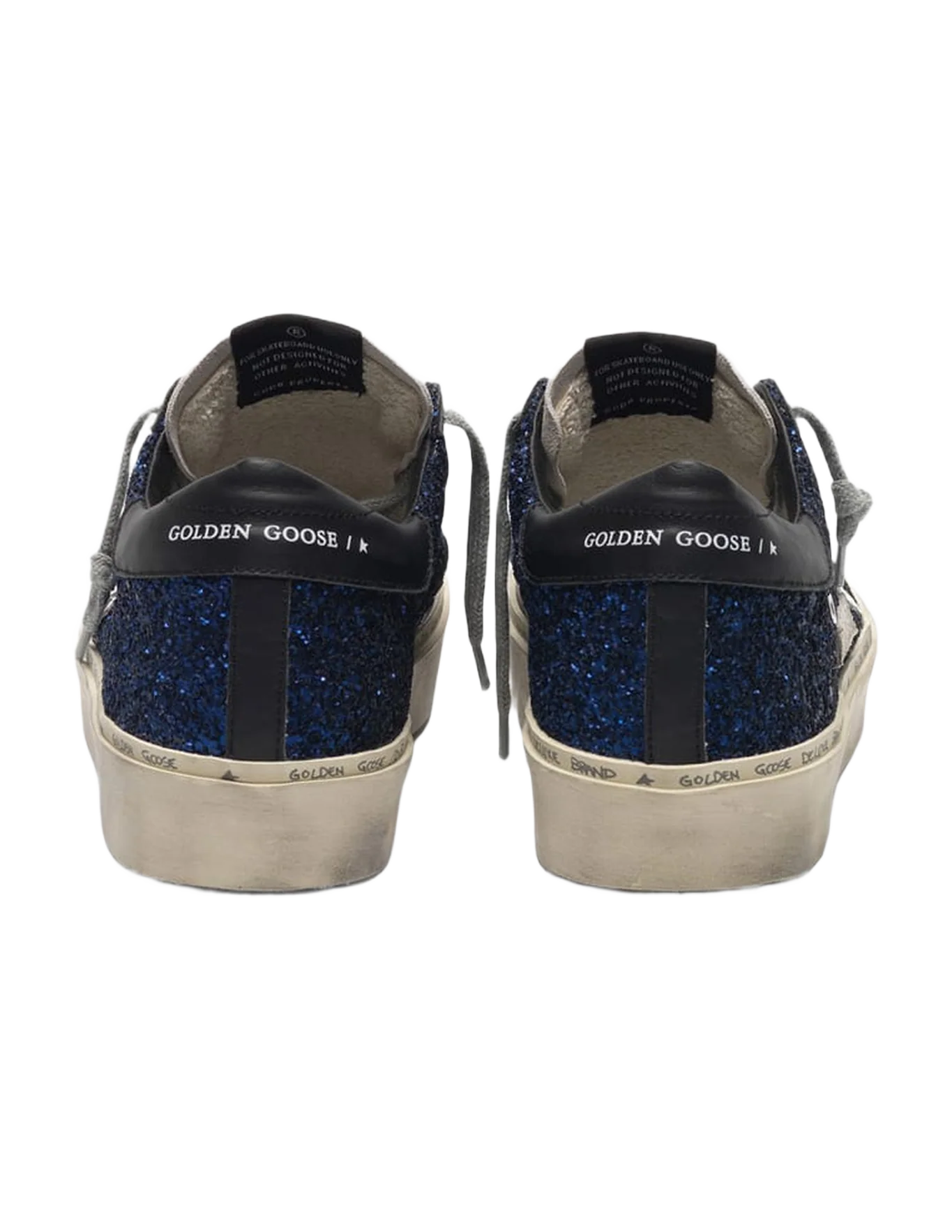 Women | Hi Star Sneakers Suede with Blue Glitter - Image 5