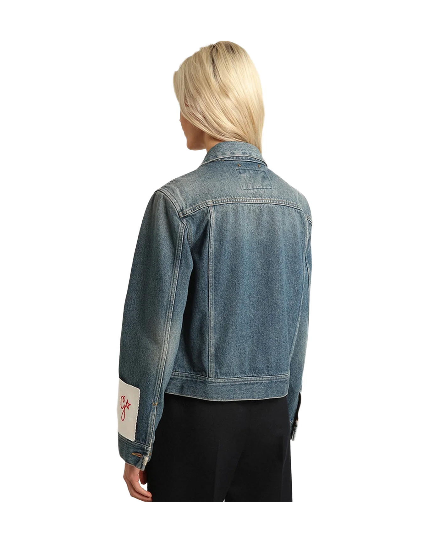 Women | Jeans Jacket | Blue - Image 2