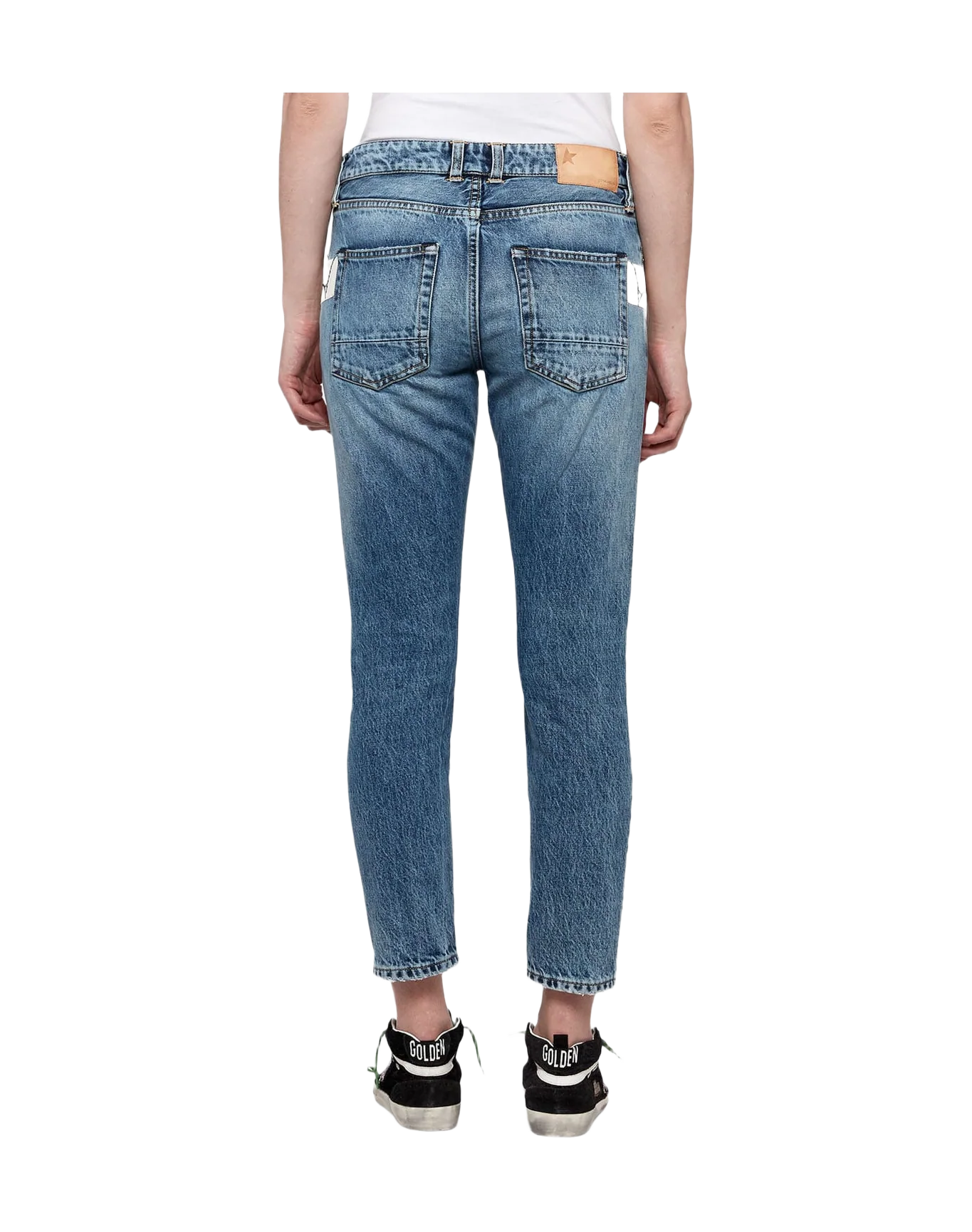 Women | Jolly Jeans Cotton Denim with Embroidered Patches - Image 6