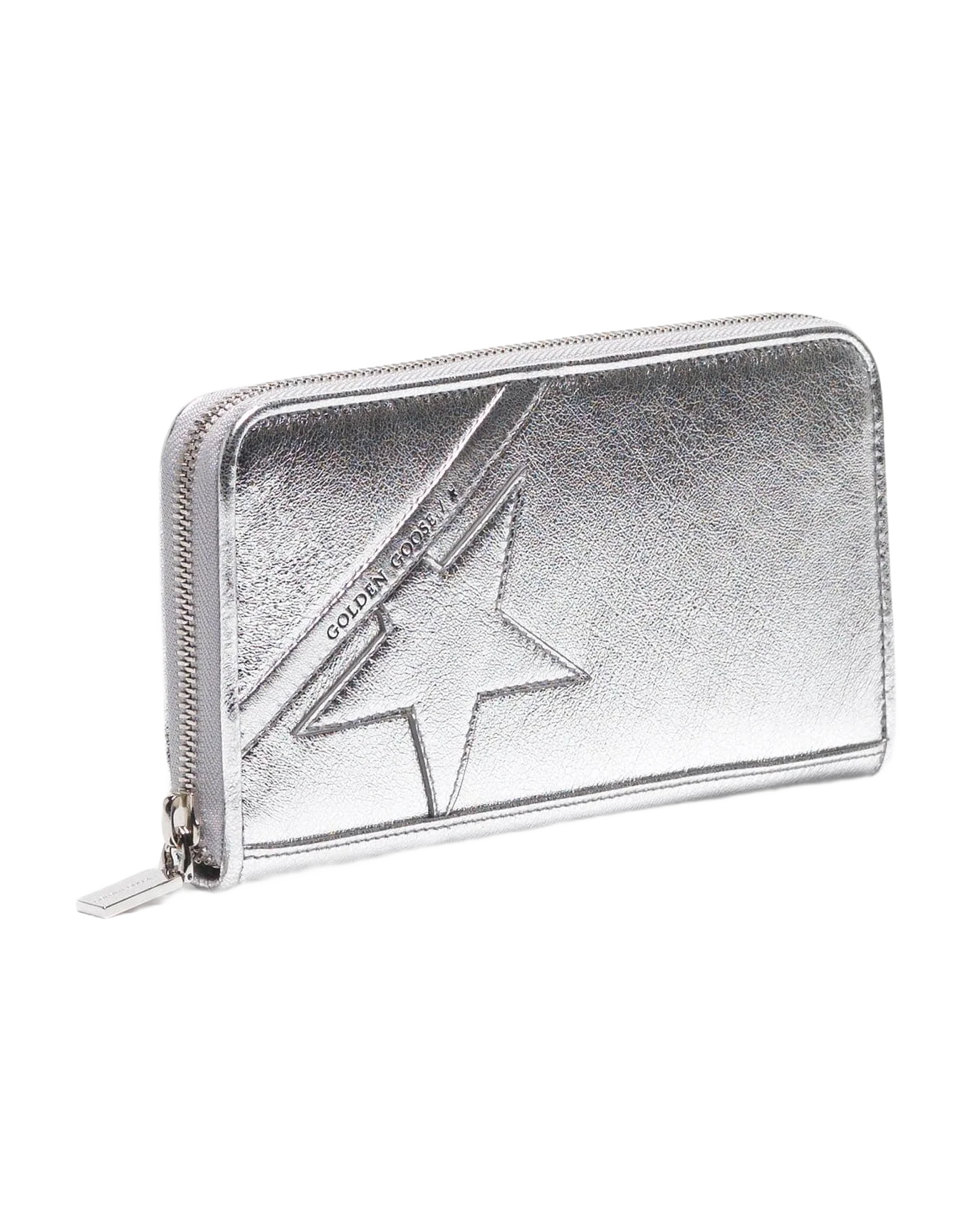 Women | Large Silver Star Wallet | Silver - Image 3