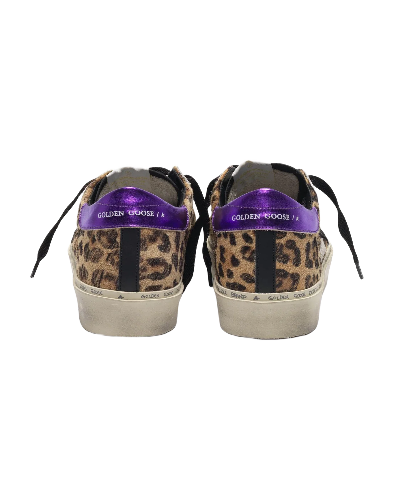 Women | Leo-Printed Hi Star with Black Star & Purple Heel Tab - Image 7