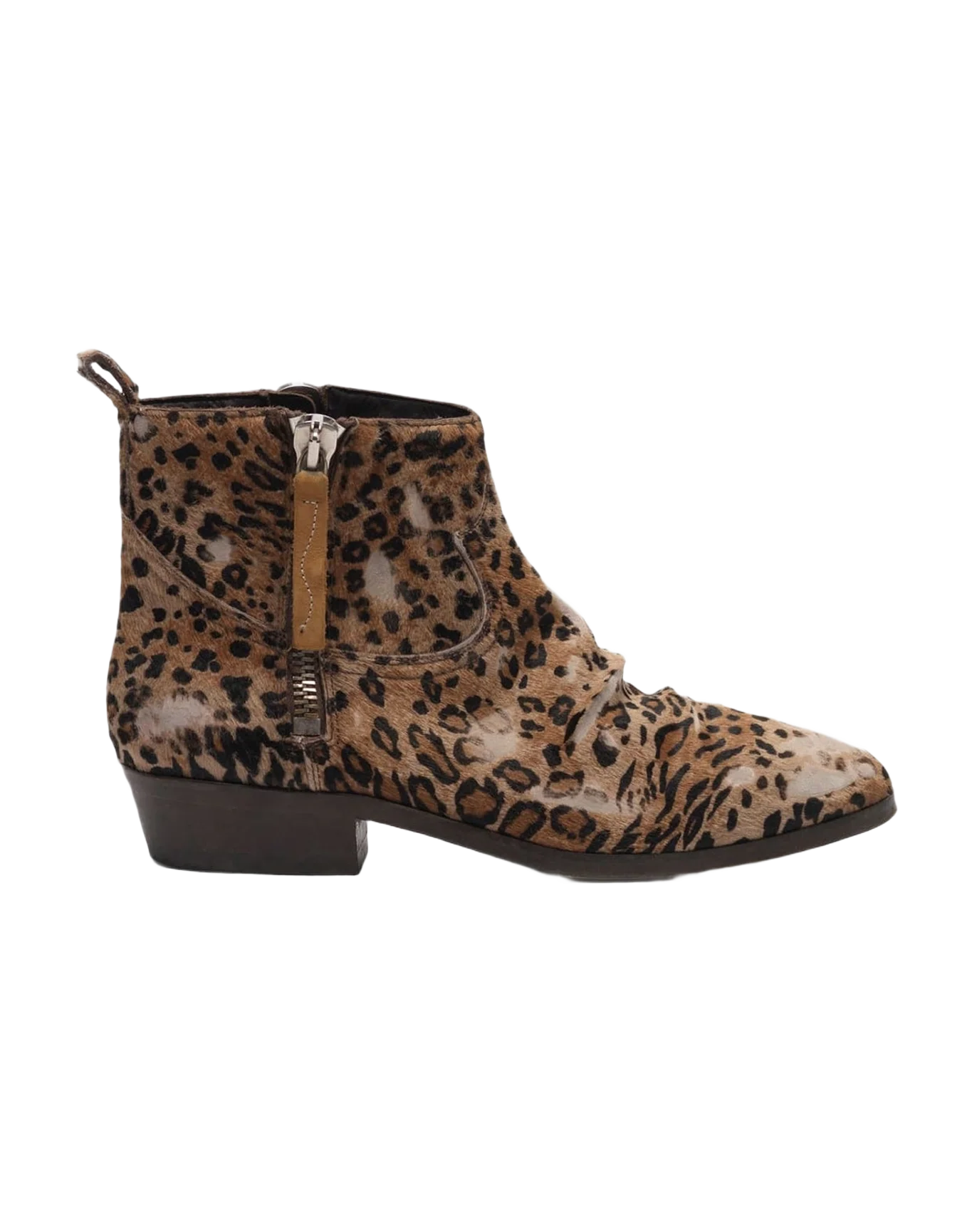 Women | Leopard Ankle Boots