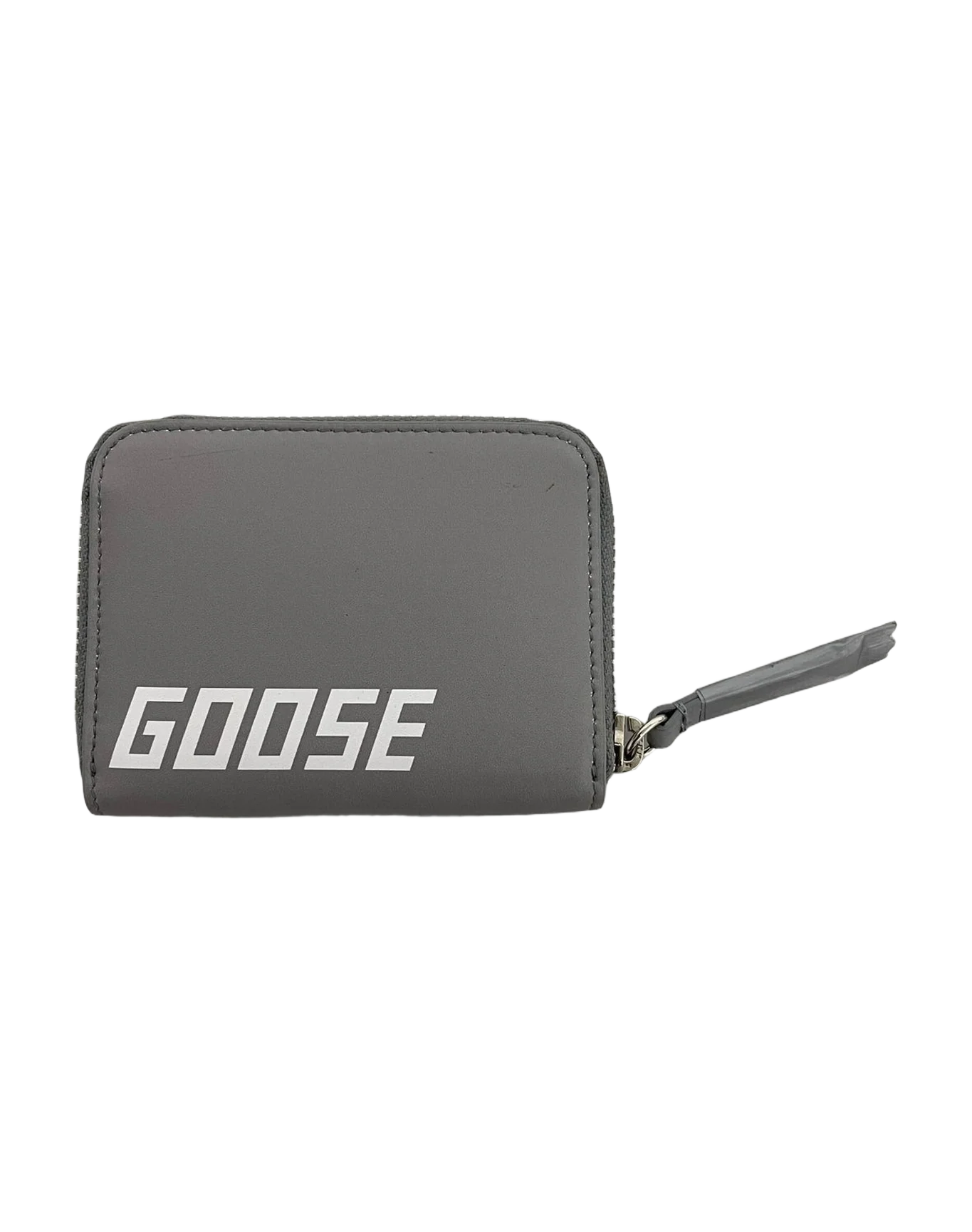 Women | Logo Compact Zip Around Light Grey