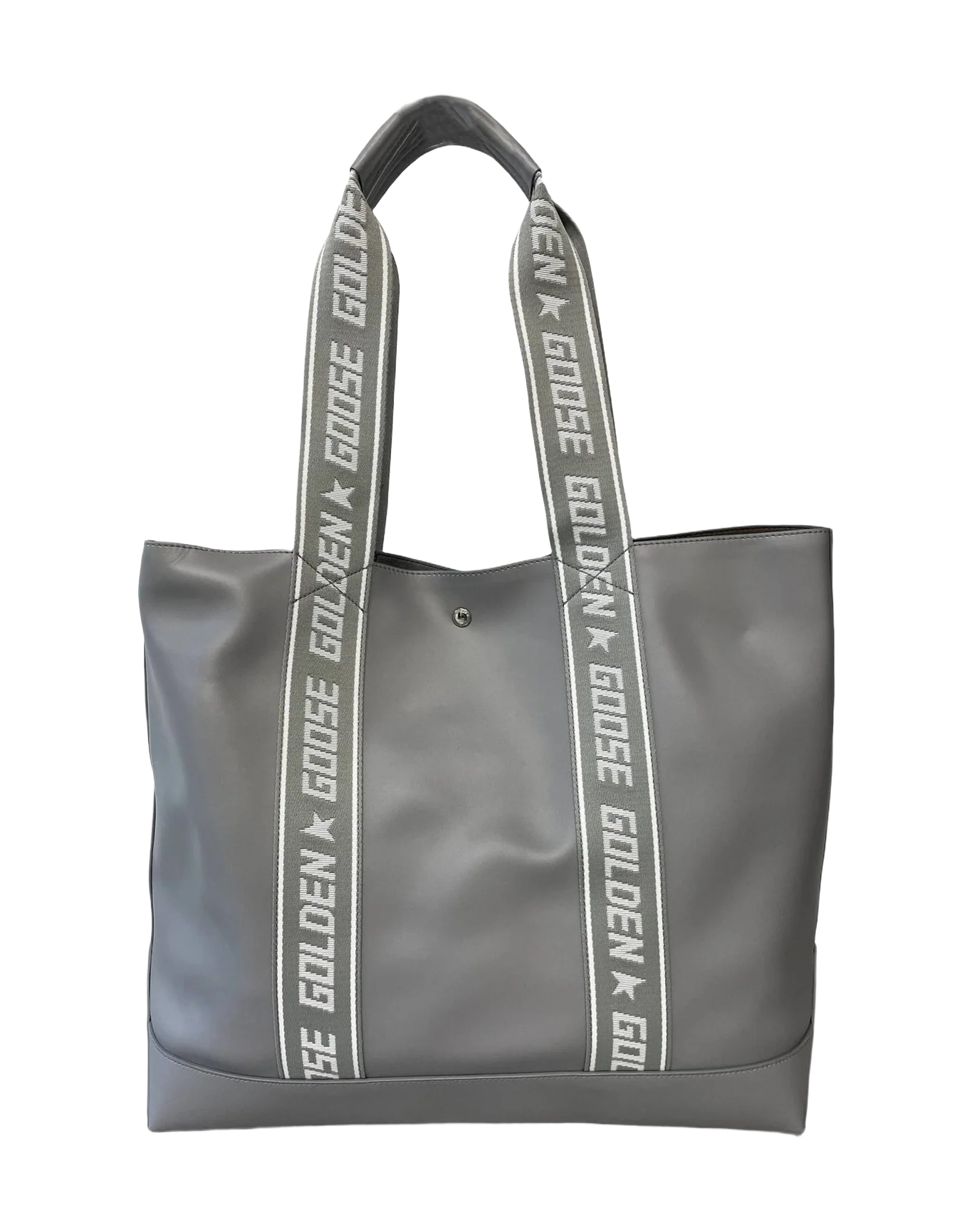 Women | Logo Leather Tote XL Light Grey