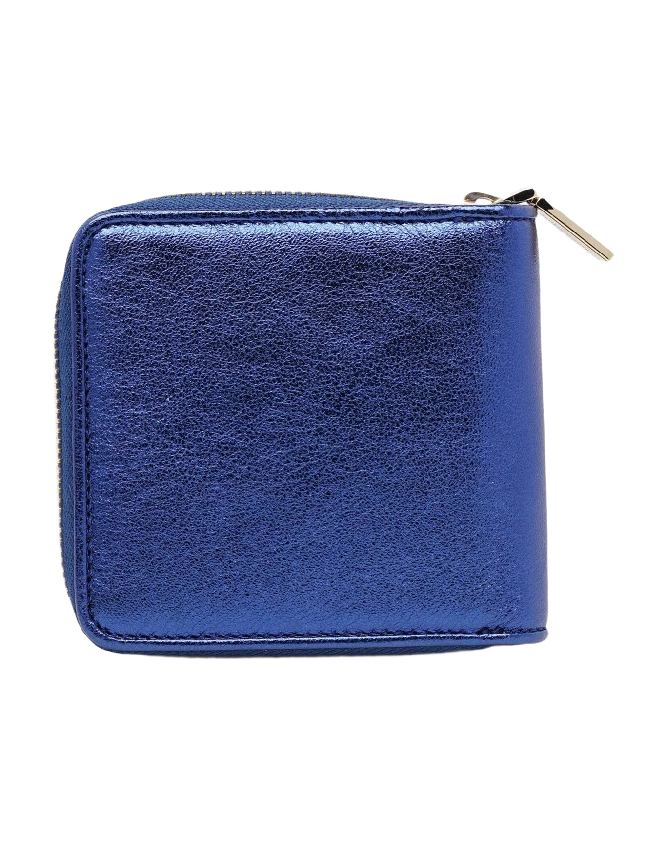 Women | Medium Metallic Blue Star Wallet