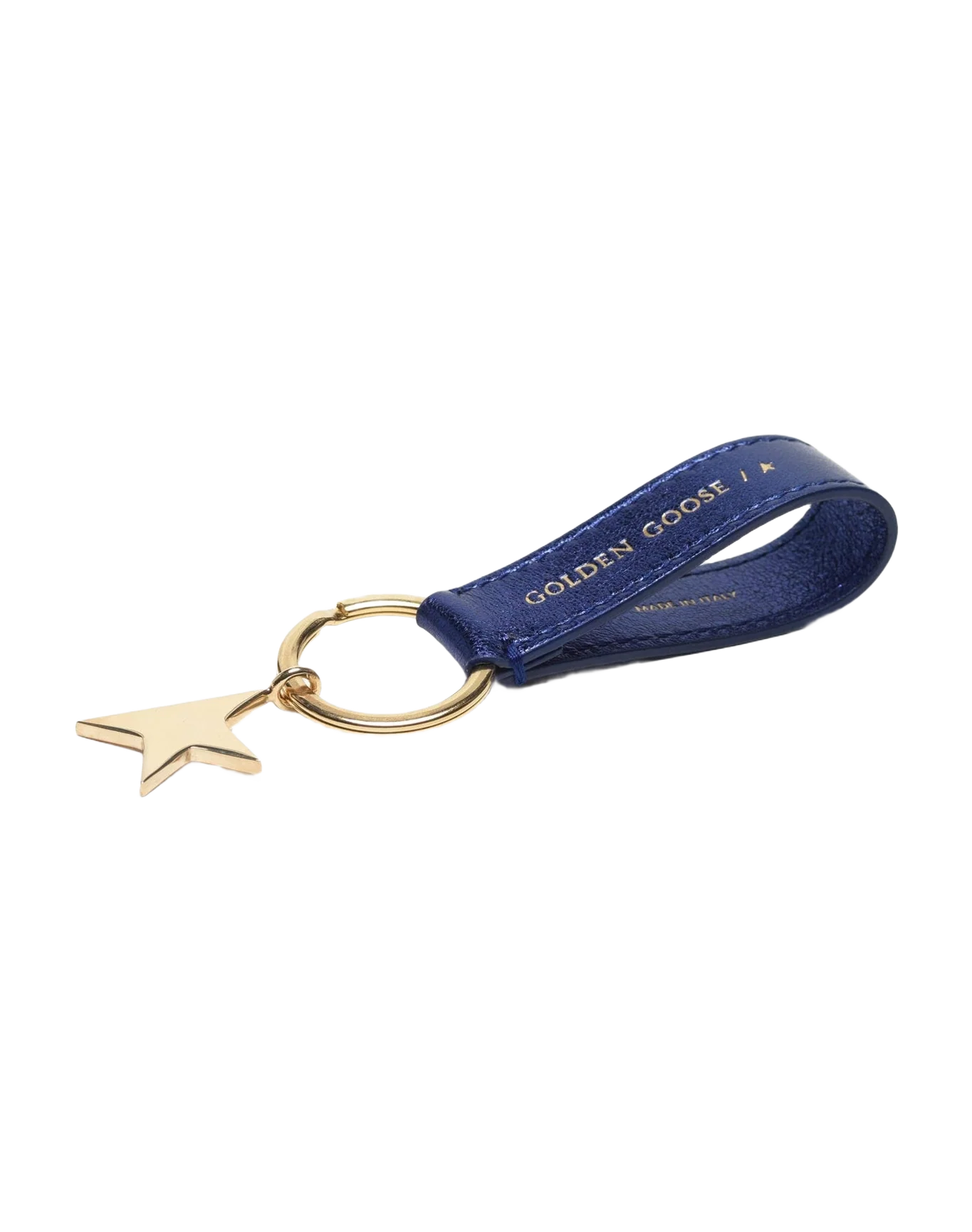 Women | Metallic Blue Star Keyring