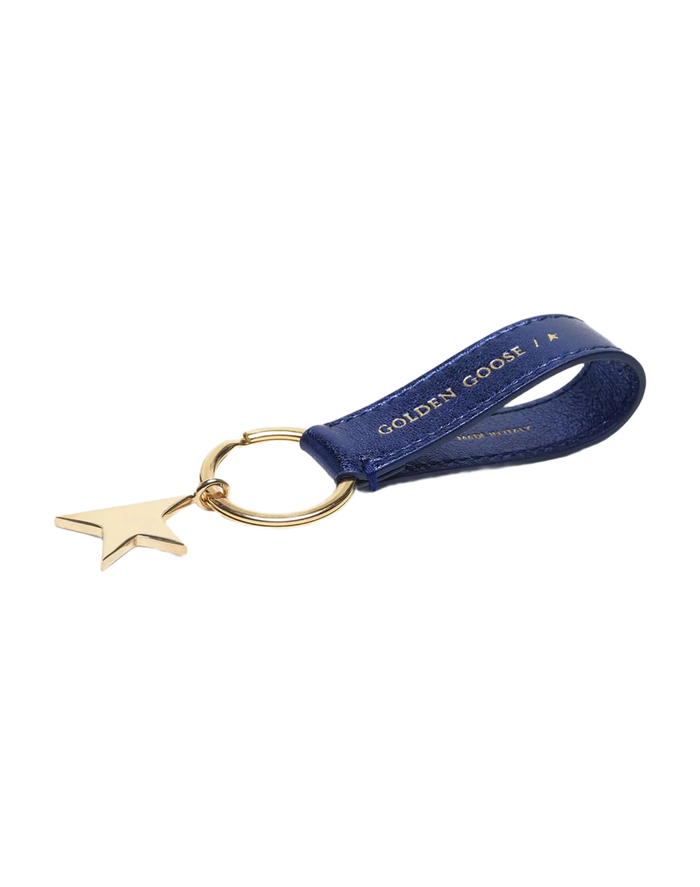 Women | Metallic Blue Star Keyring - Image 5