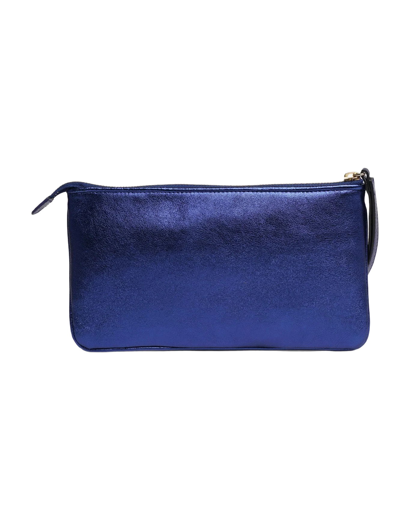 Women | Metallic Blue Star Wrist Clutch Bag - Image 9