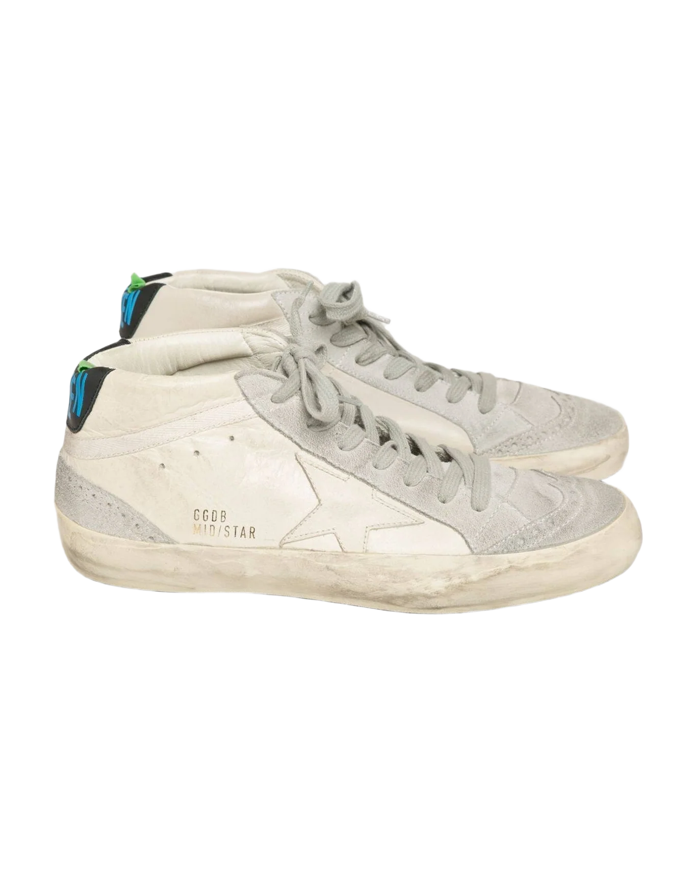 Women | Mid Star Sneakers Smooth Leather & Suede