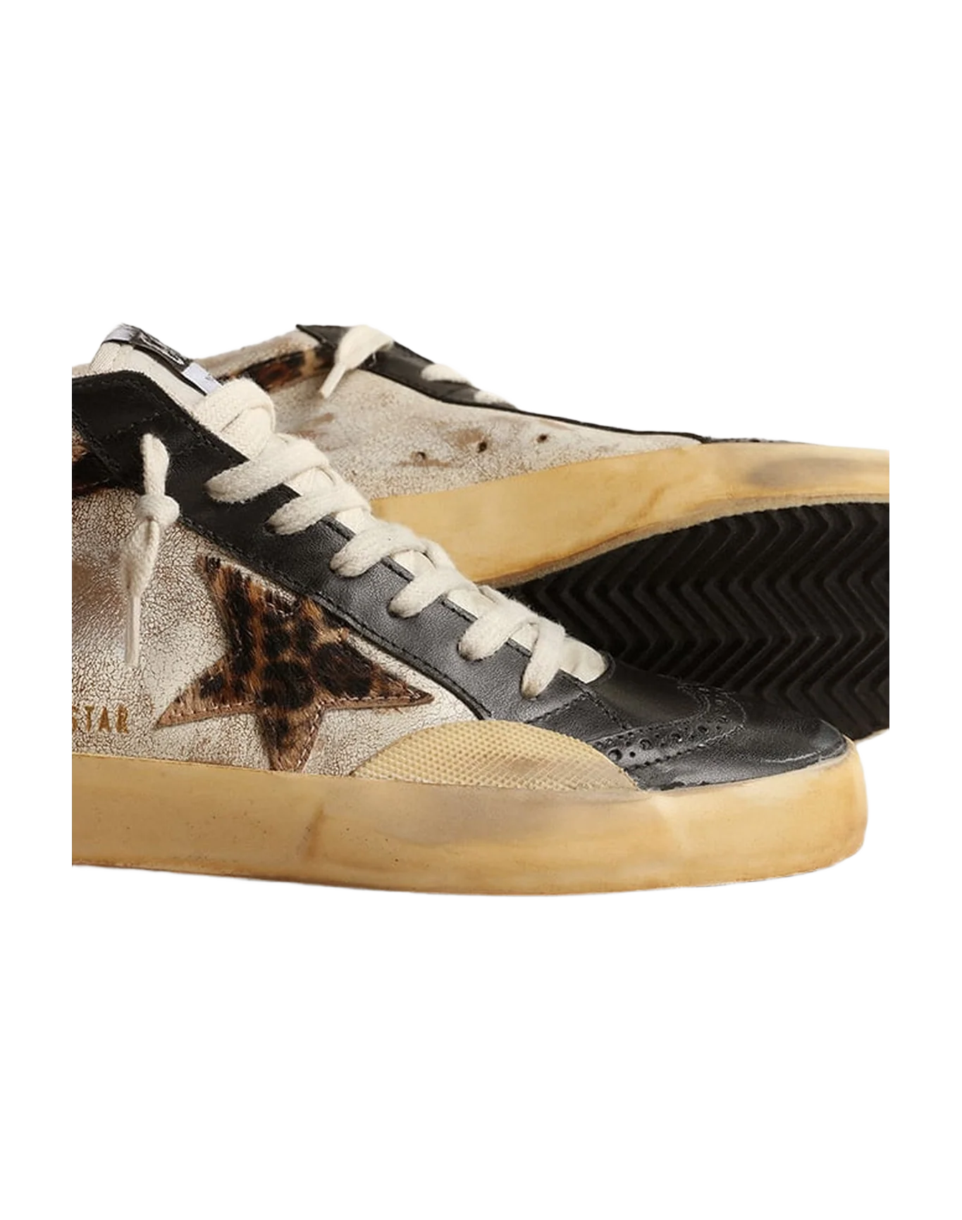 Women | Mid Star with Leo Star & Flash | Tobacco x Black x Beige Brown Leo - Image 5
