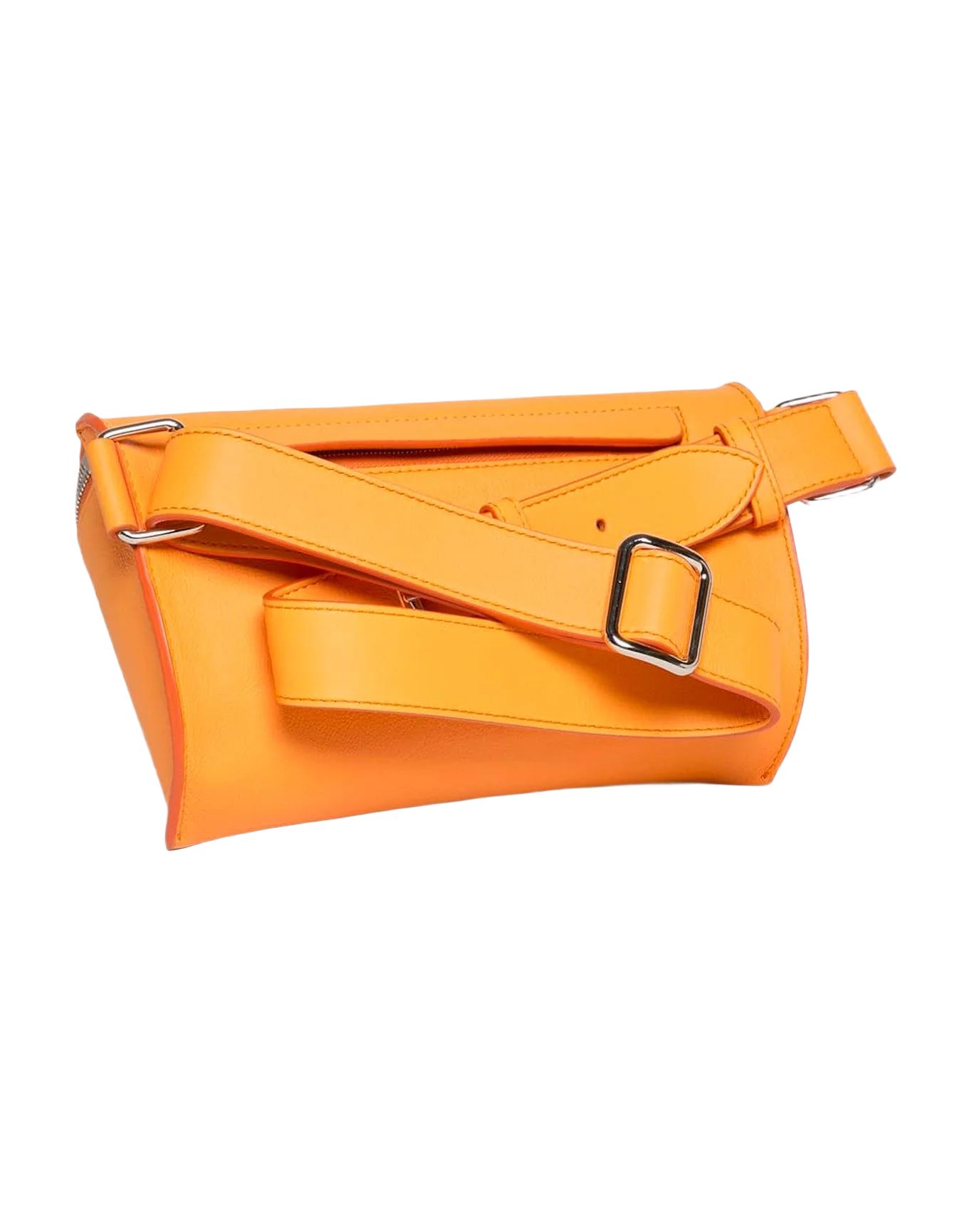 Women | Orange Banana Bag - Image 4
