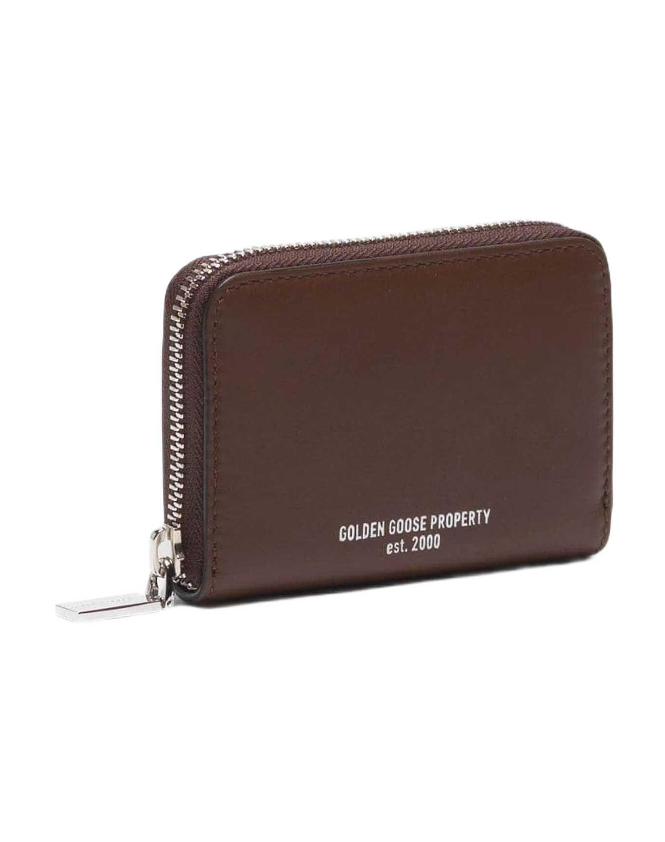 Women | Property Compact Zipped Wallet Brown Smooth - Image 5