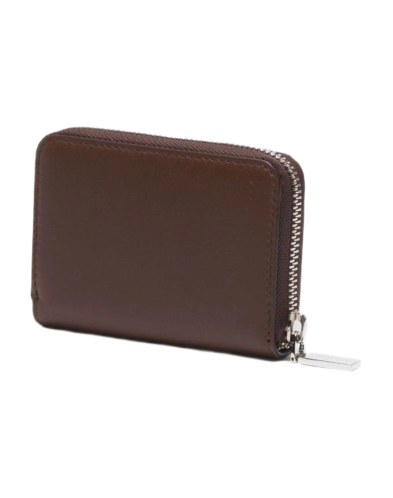 Women | Property Compact Zipped Wallet Brown Smooth - Image 8