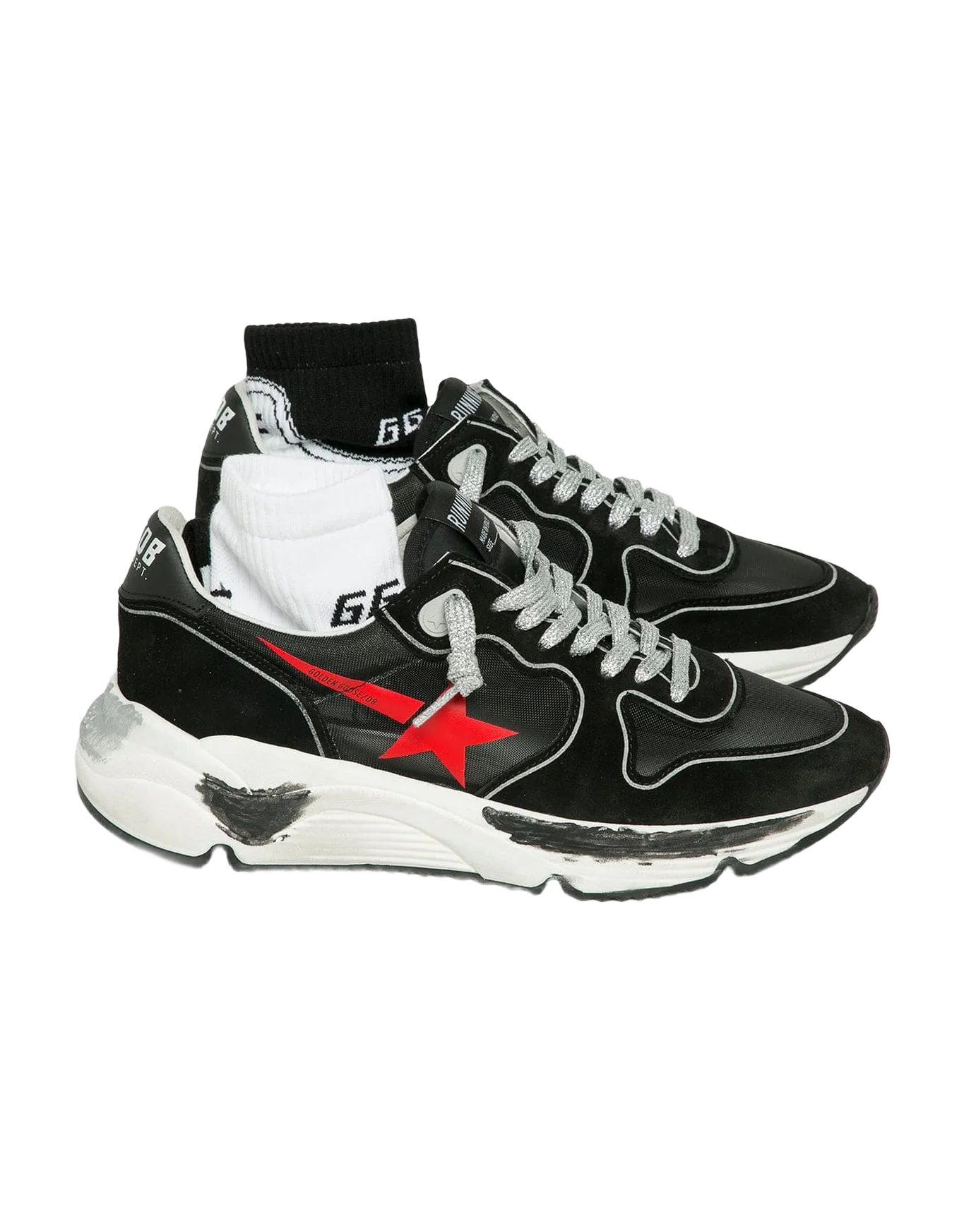 Women | Running Sole Sneakers Metallic Mesh - Image 3