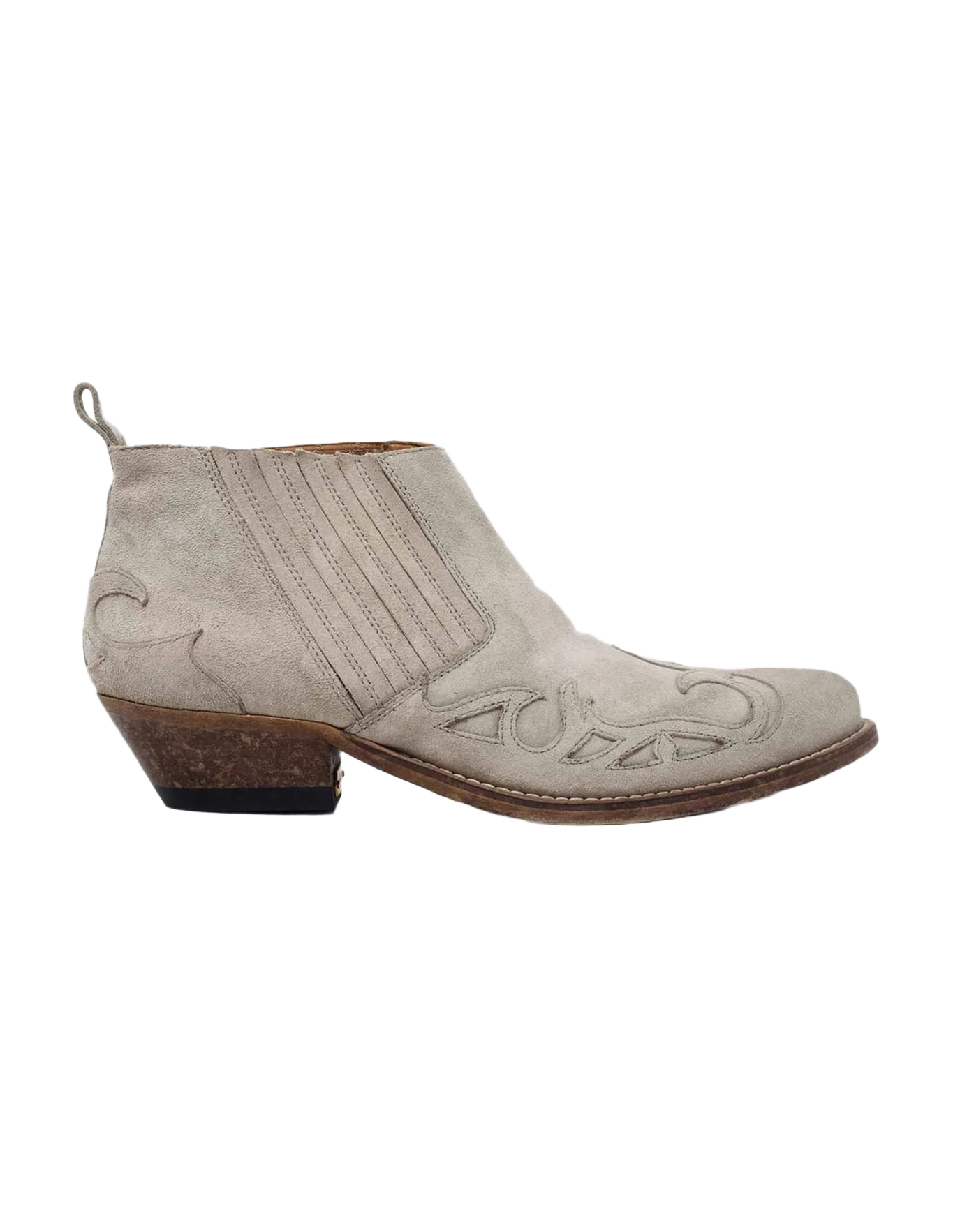 Women | Santiago Low Ankle Boots Suede Leather - Image 5