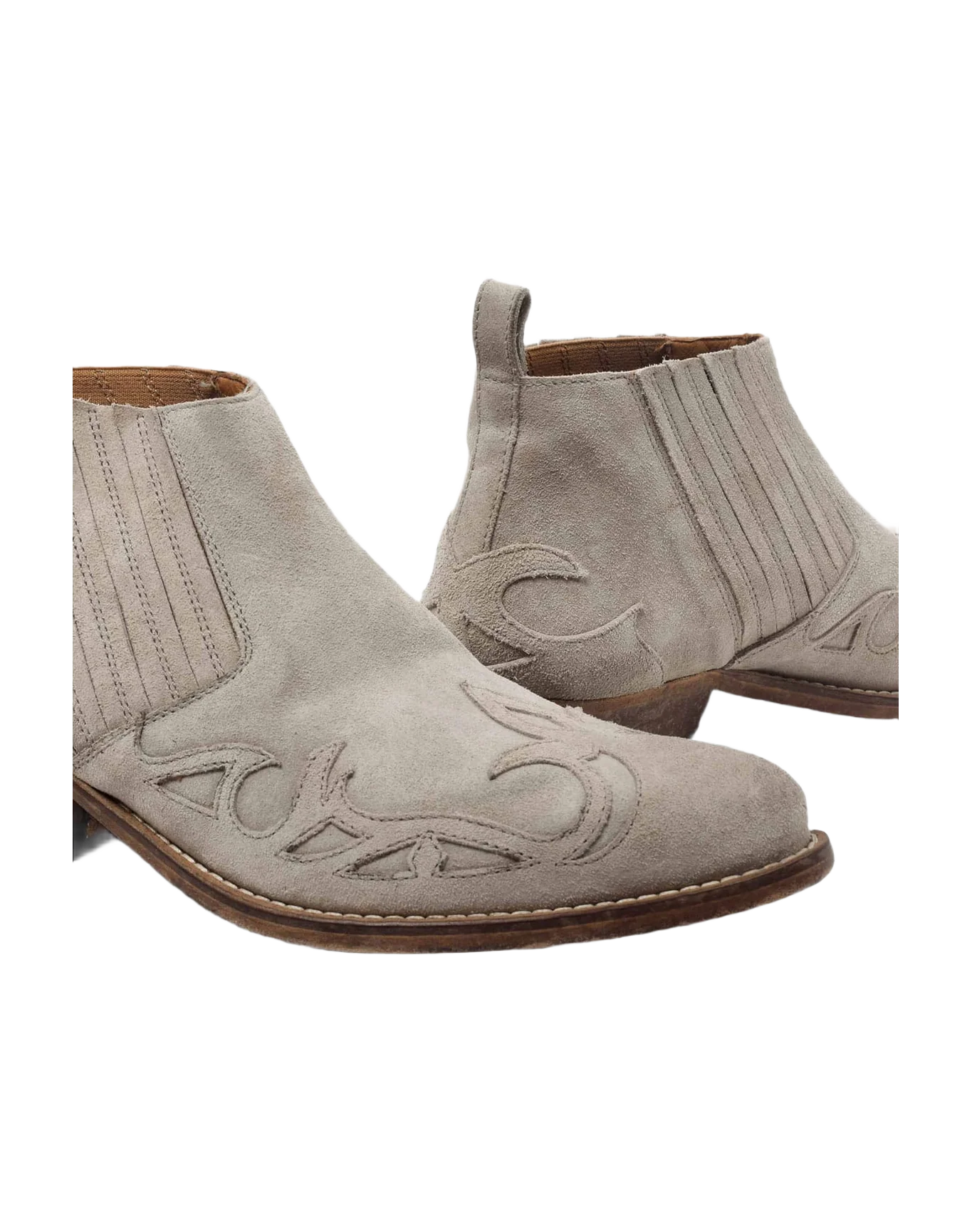 Women | Santiago Low Ankle Boots Suede Leather - Image 6