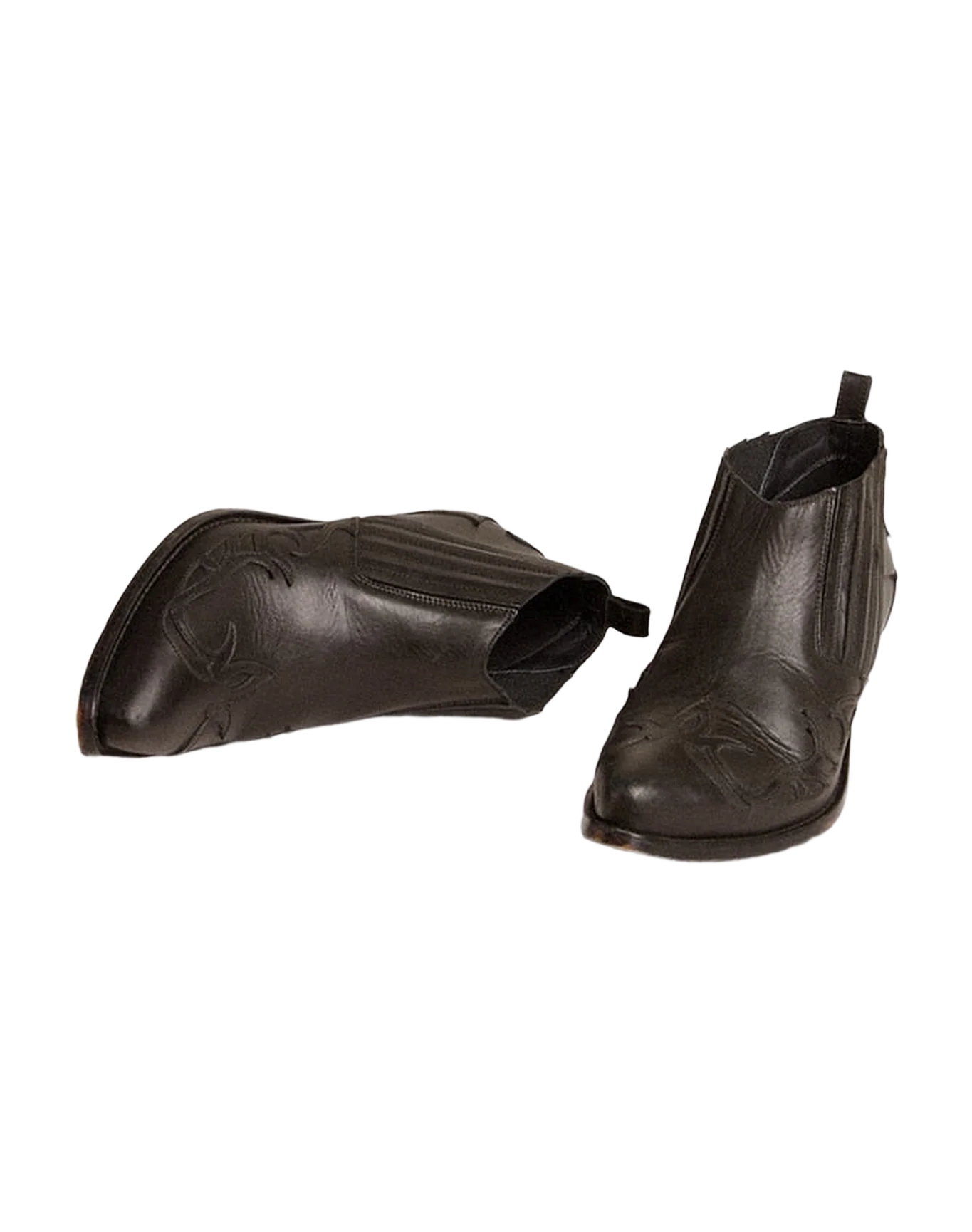 Women | Santiago Low Leather Upper Black | Black - Image 6