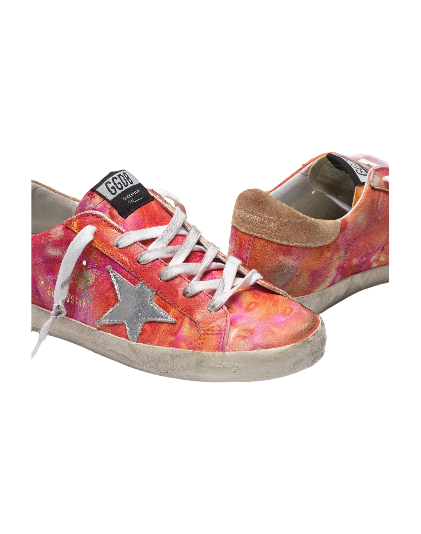 Women | Shaded Super-Star Sneakers with Silver Star - Image 8