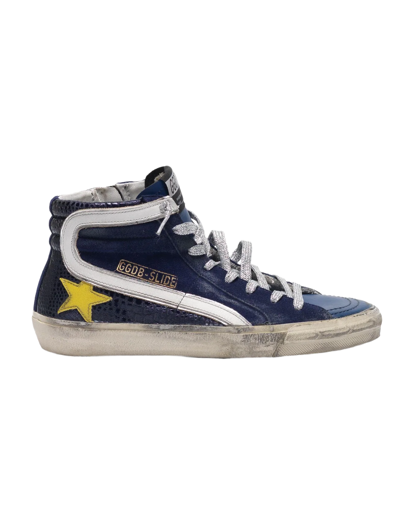 Women | Slide Blue with Yellow Star & White Flash - Image 5