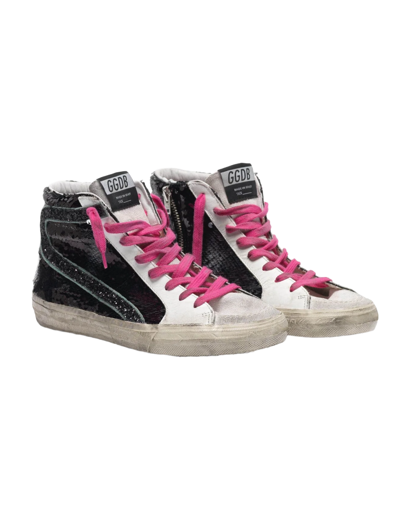 Women | Slide Sneakers with Black Sequins - Image 6
