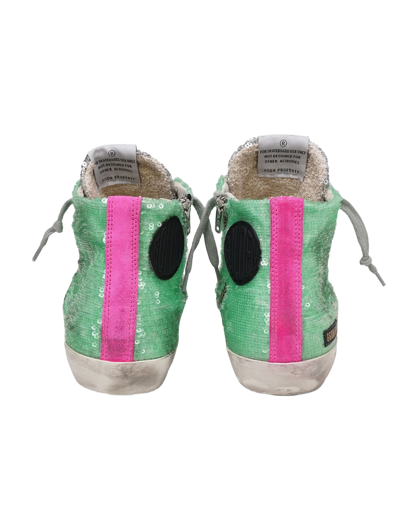 Women | Sneakers Francy Multifoxing-Green Pailettes - Image 4