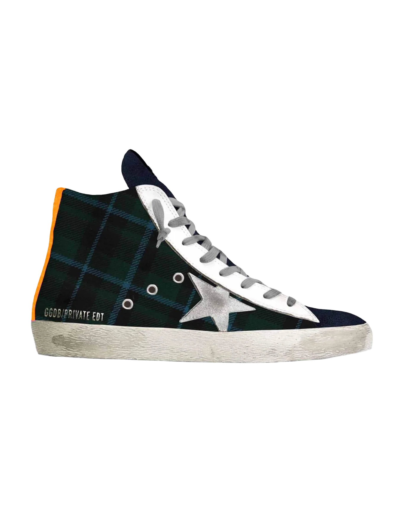 Women | Sneakers Francy Navy Green Check - Image 2