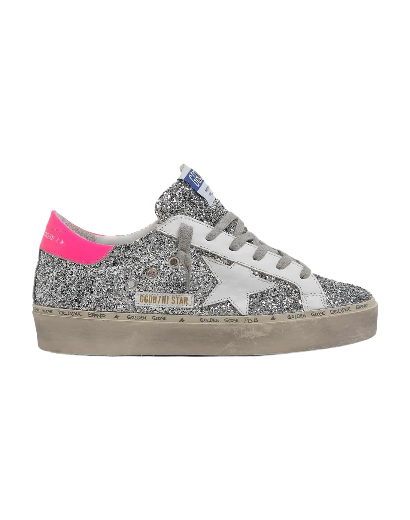 Women | Sneakers Hi Star Silver Glitter-White Star - Image 3